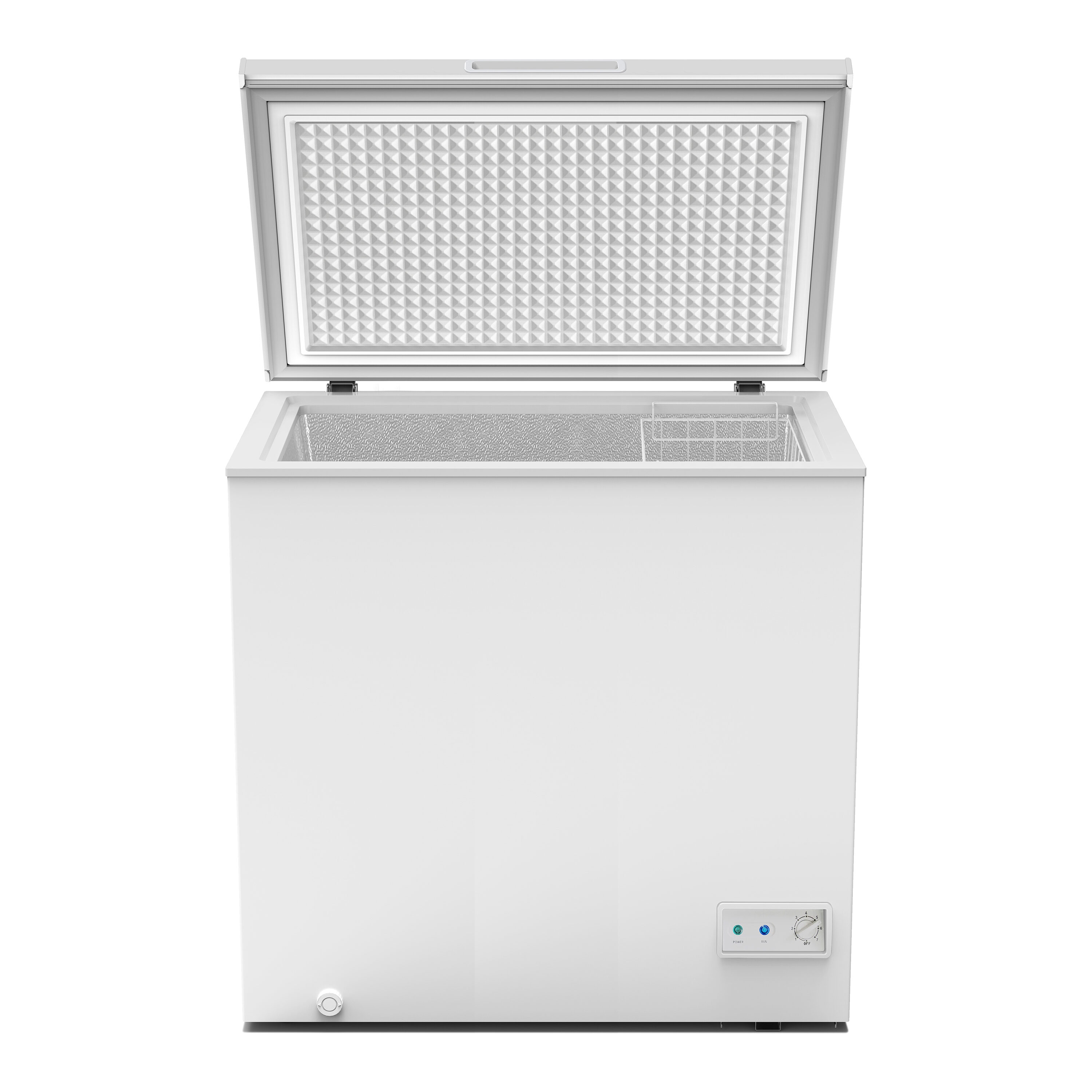 5 Cu. Ft. Manual Defrost Chest Freezer - White, Rent To Own Freezers