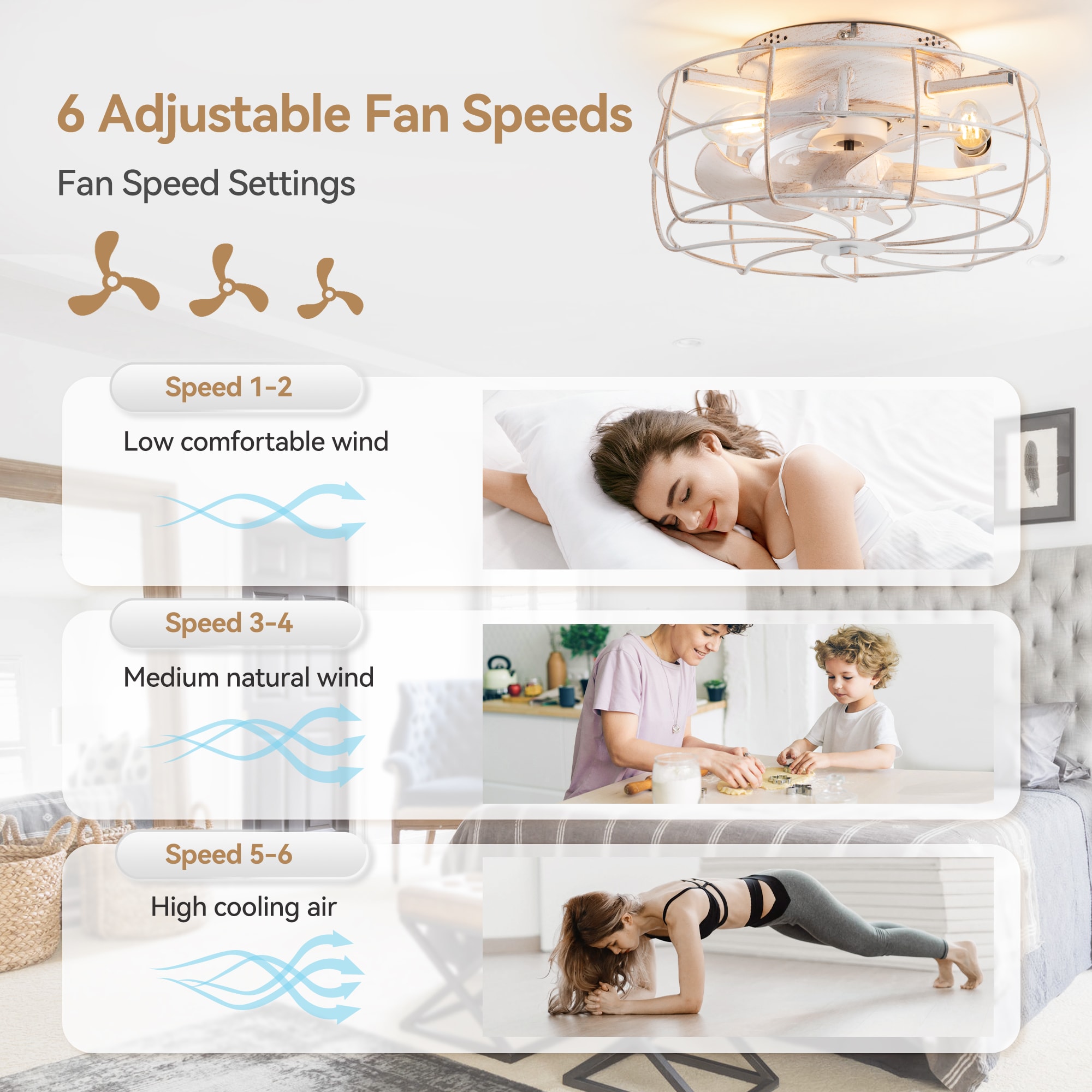Breezary 35057-WG Ceiling-Fans - View #7