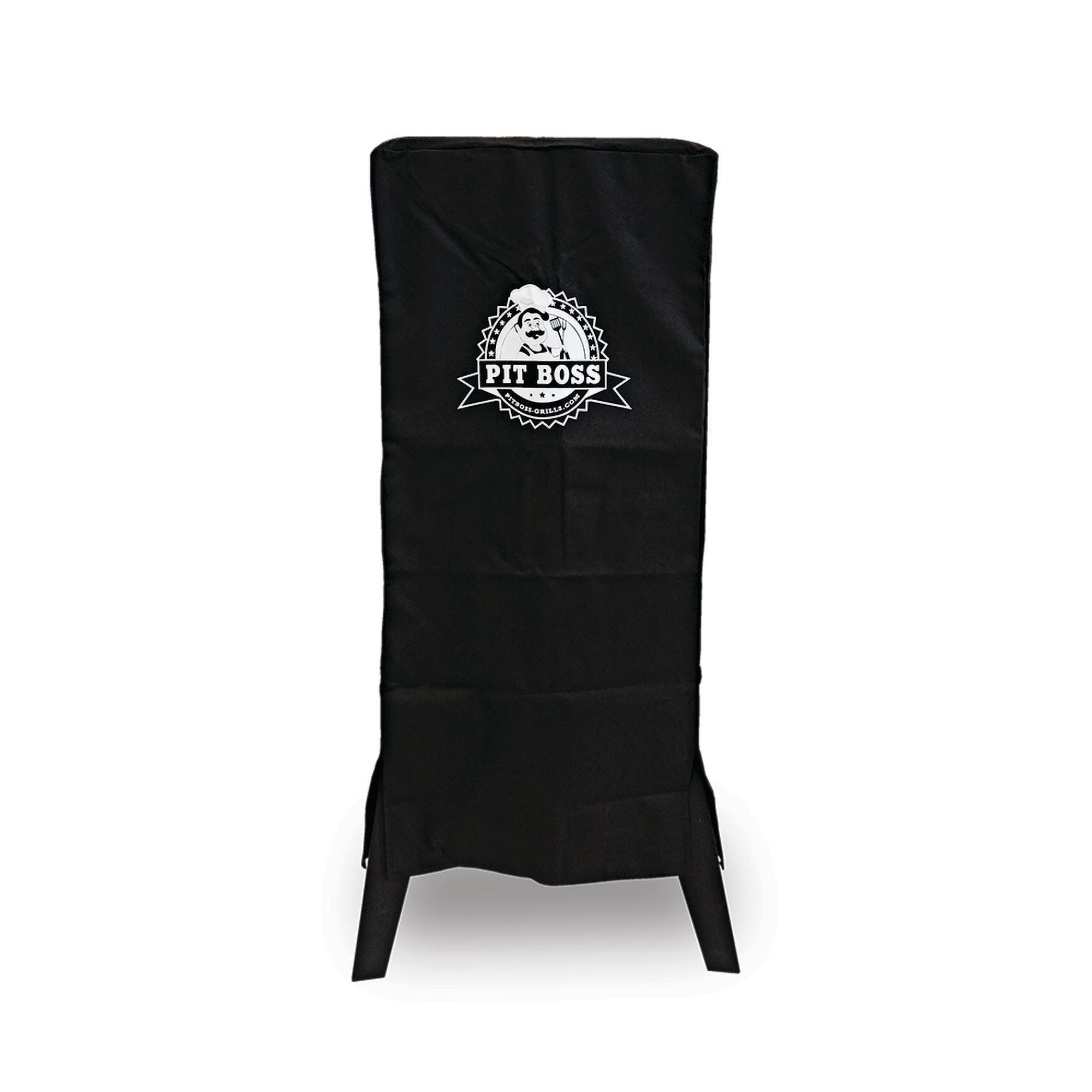 Pit Boss 73335 3-Series Gas 23-in W x 48-in H Black Vertical smoker Cover