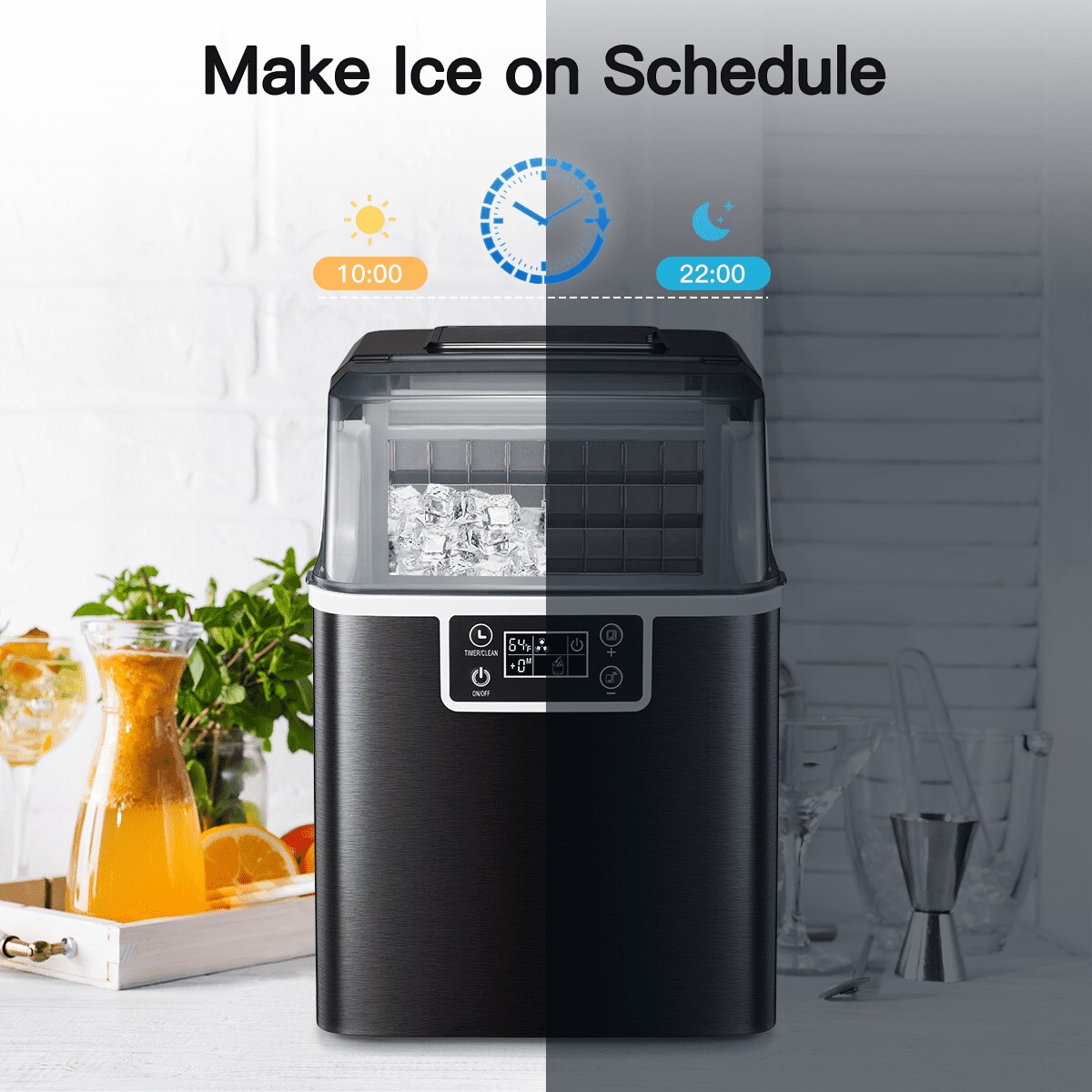 COWSAR Z5820AF-BLACK Ice-Makers - View #12