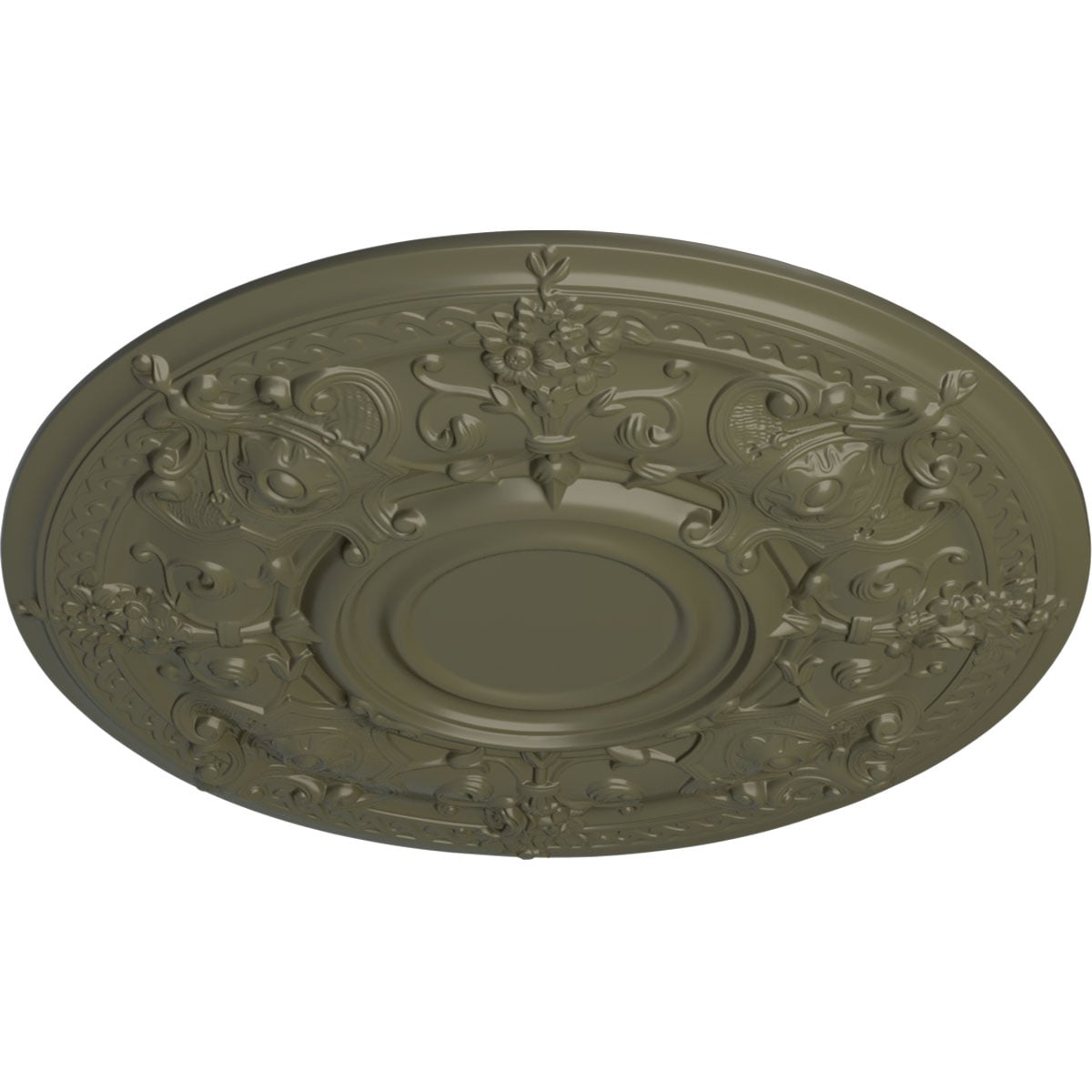 Ekena Millwork CM28OSPTF Ceiling-Medallions - View #2