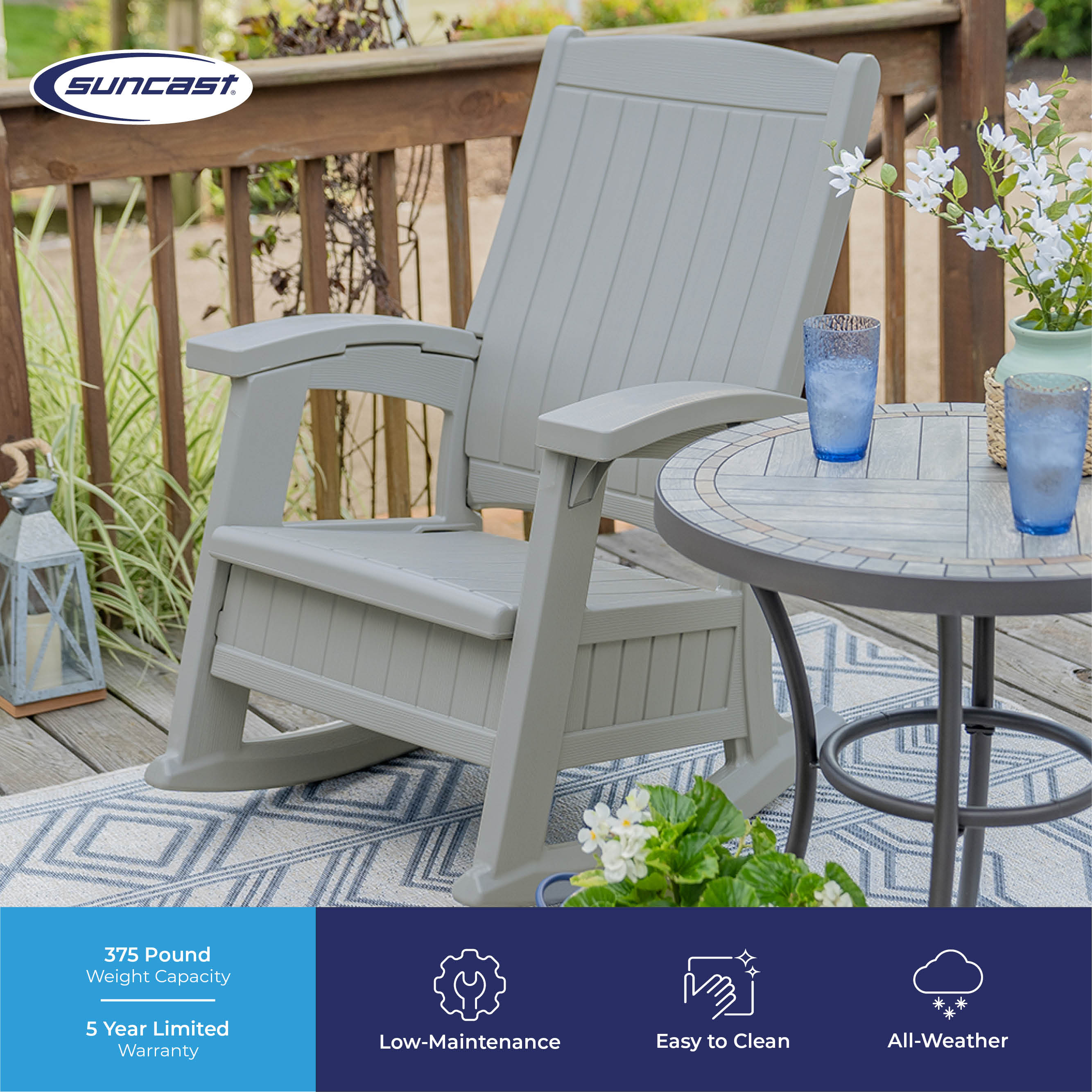 Suncast BMRC1000 Patio-Chairs - View #7