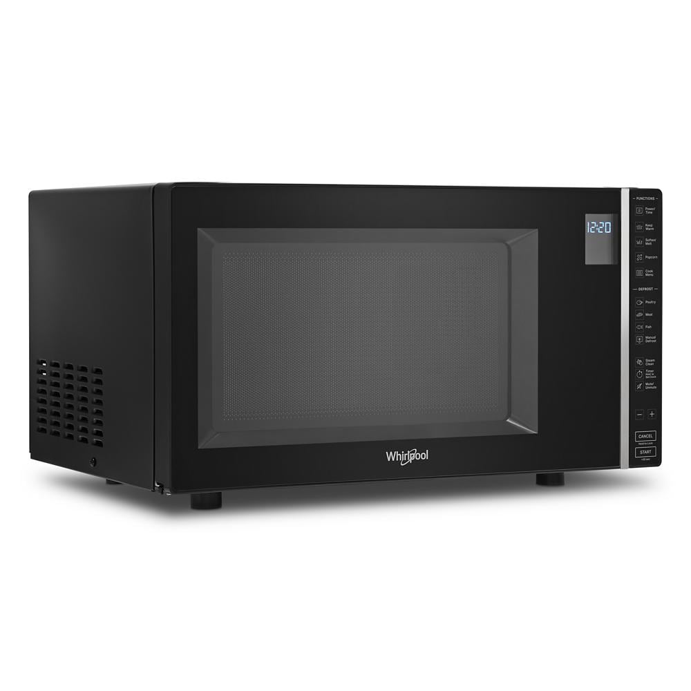 Whirlpool MT4110SKQ 1.1 Cu. Ft. Countertop Microwave Oven w/ Jet Start  Control: White on White
