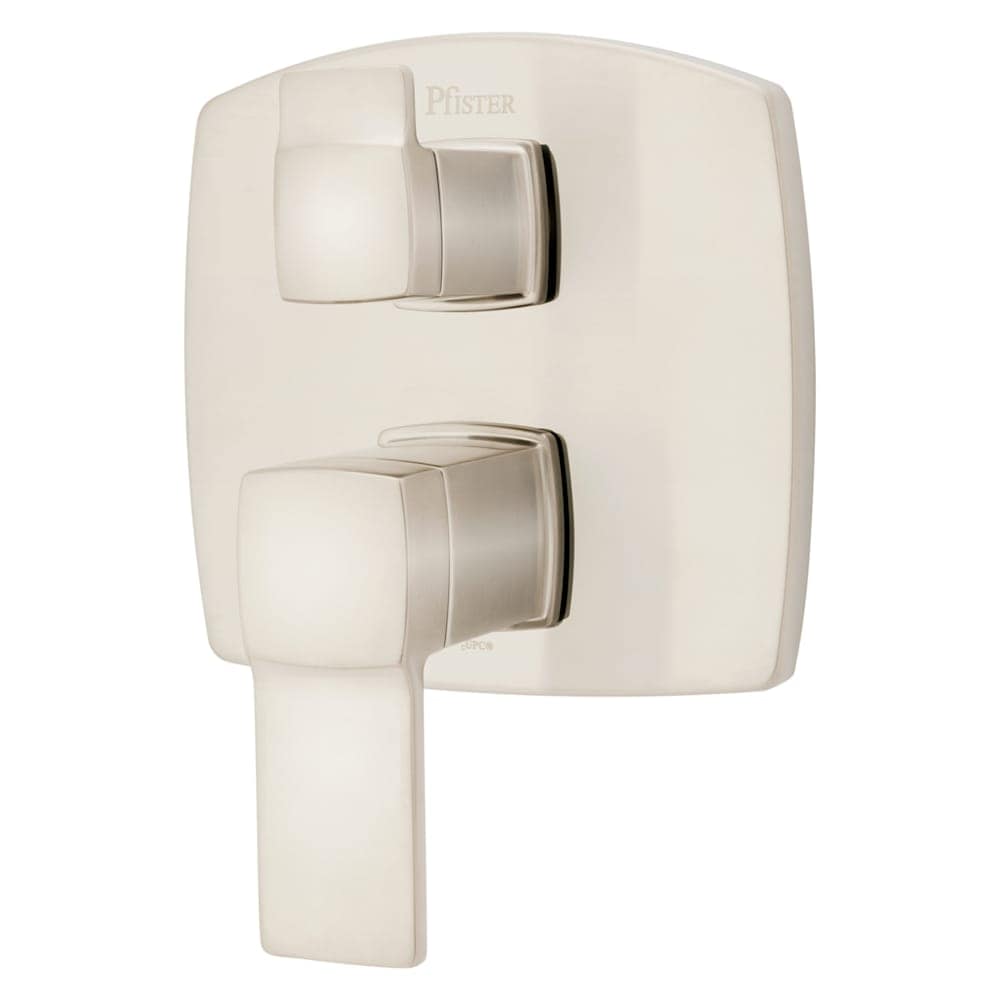  R89SDA Deckard Pressure Balanced Valve Trim Only with Double Lever Handle and Integrated Diverter  Less Valve