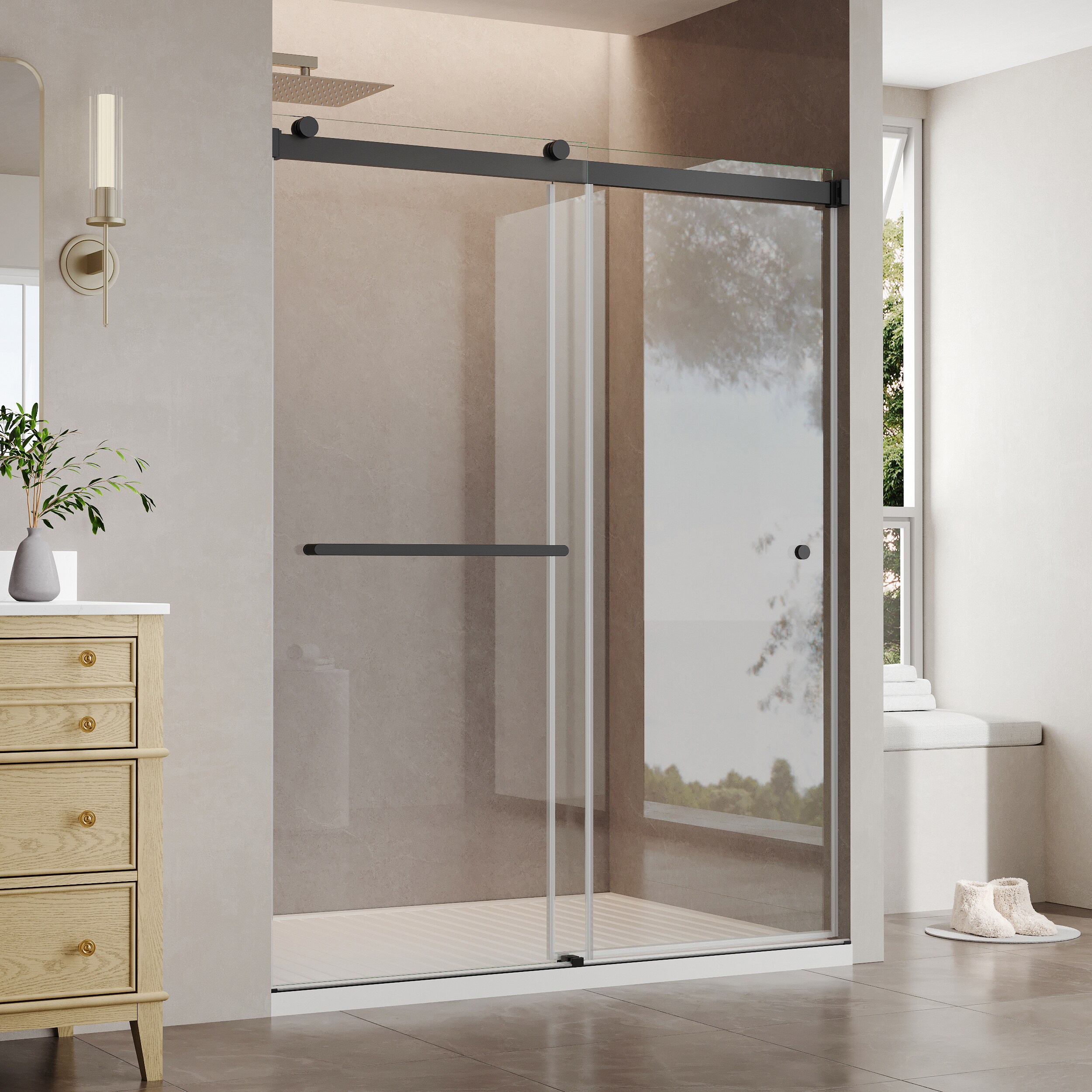 WELLFOR QNM-T137WH Shower-Doors - View #2