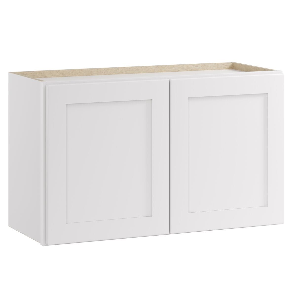 Whalen CLICK-IT LWSCLICK-55 Enfield 30-in W x 18-in H x 12-in D Classic White Birch Wall Ready to assemble Plywood Cabinet (Raised Panel Shaker)