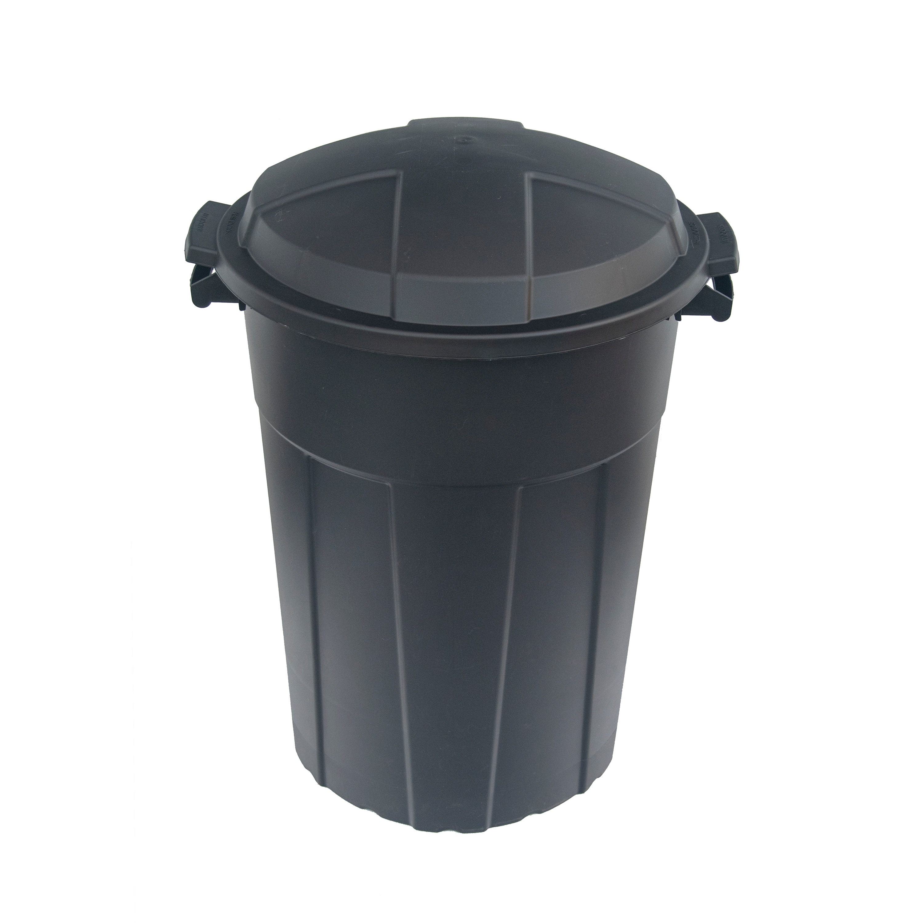 32 Gallon Black Round Commercial Trash Can - Major Supply Corp
