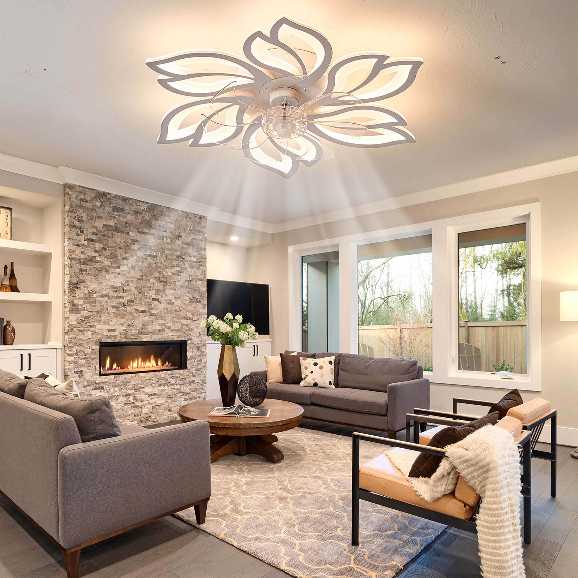 SINOFURN SYD120018WT Ceiling-Fans - View #6