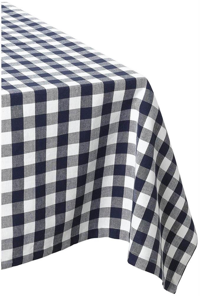 DII Navy and White Check Tablecloth in the Serveware Accessories ...