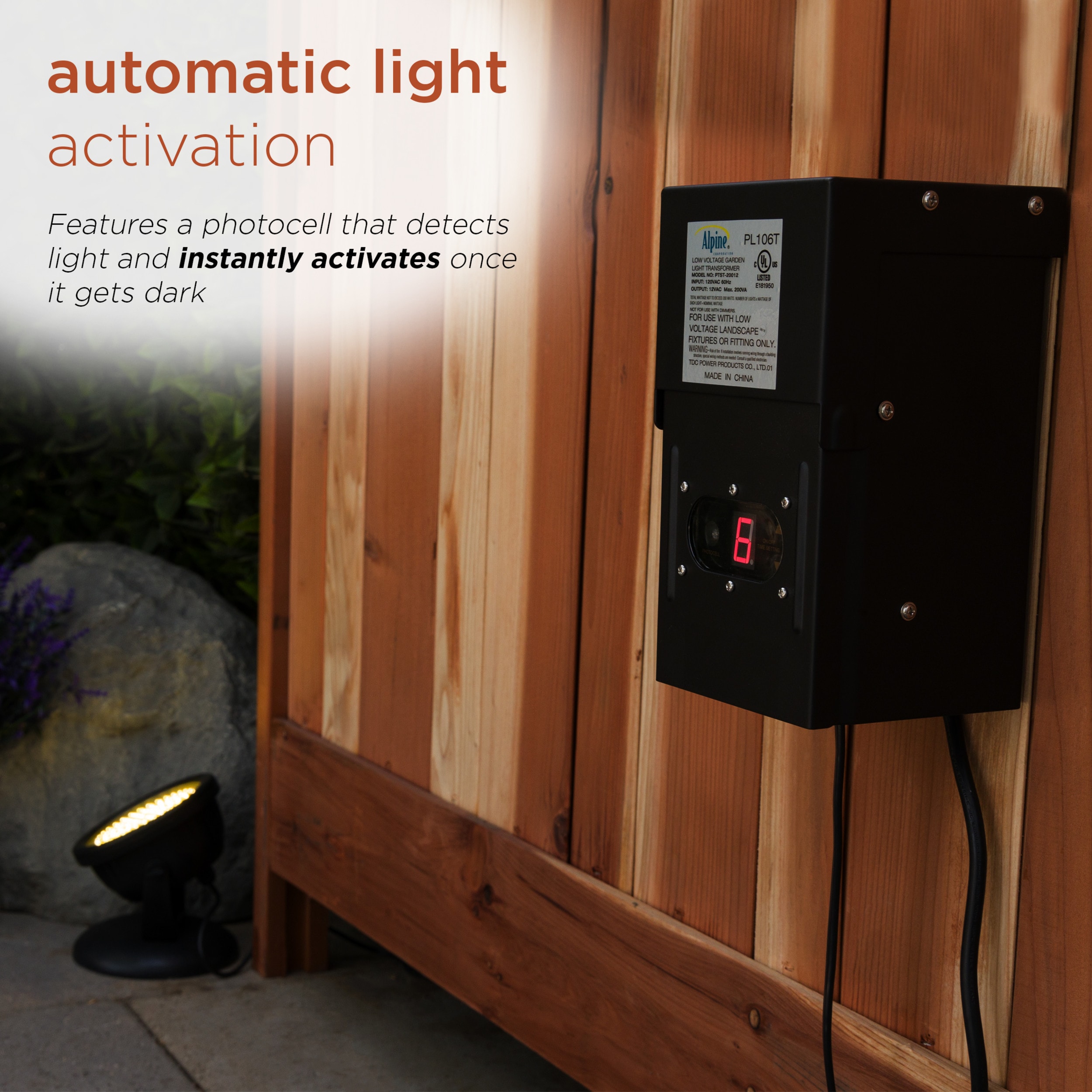 Alpine Corporation PL106T Landscape-Lighting-Power-Pack - View #6
