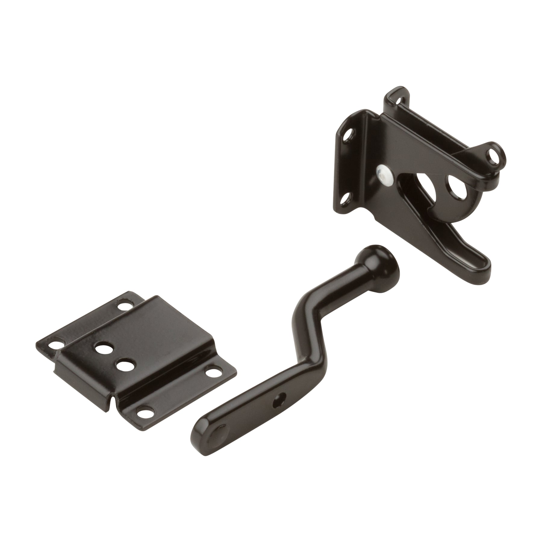 Spear 6-in Black Gate Latch