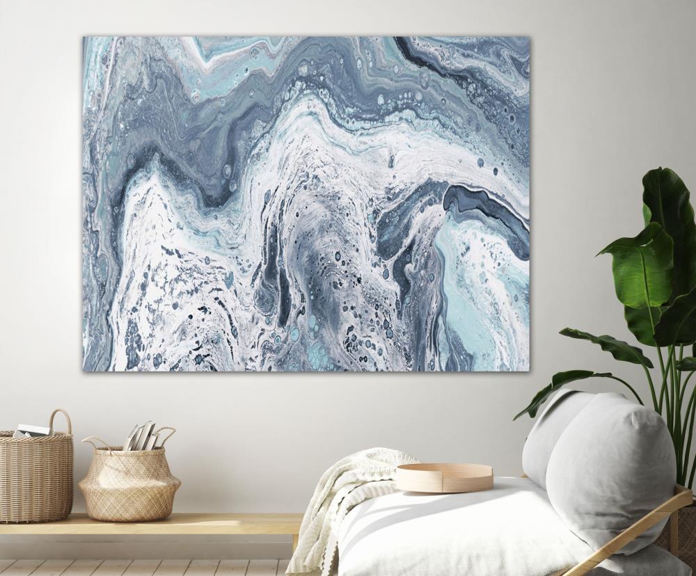 GIANT ART SUN14103HBA8 "Calm Sea Abstract" Fine Art Giant Canvas Print