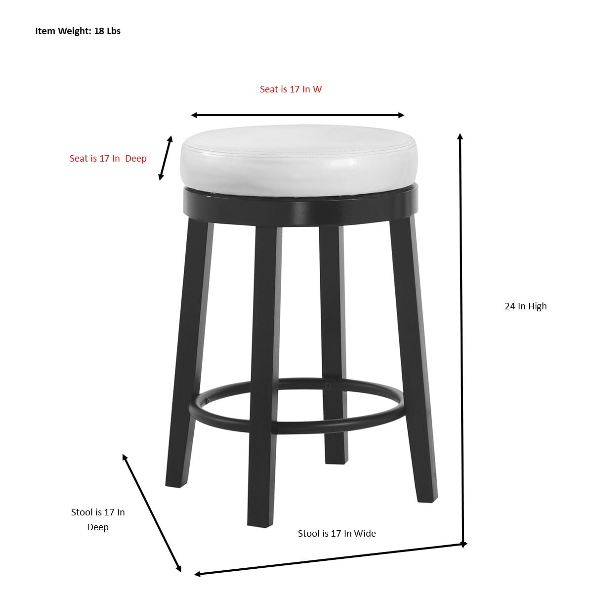 Carolina Cottage CL1724ESPCRM stools - View #7