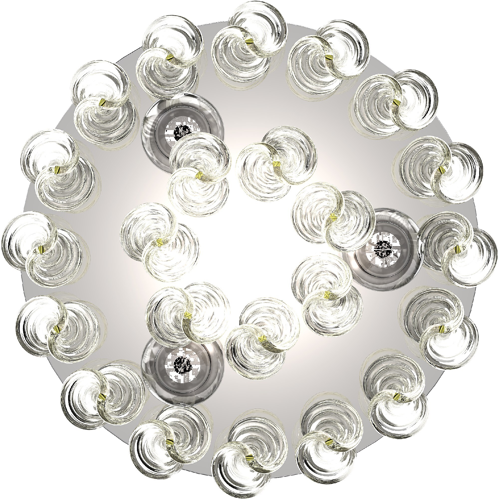 Volume Lighting V1373-3 flushmounts - View #4