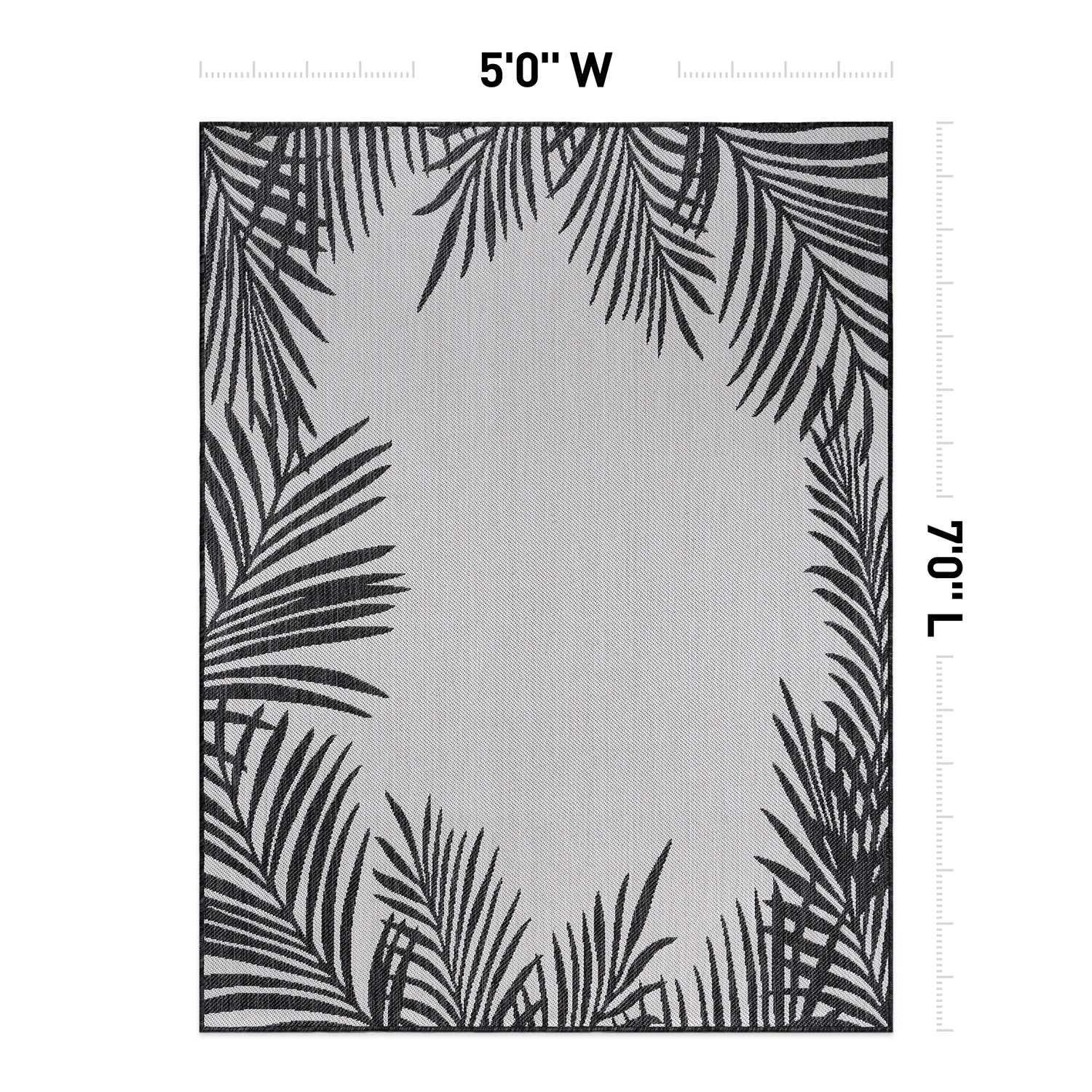 World Rug Gallery 112BLACK5X7 rugs - View #3