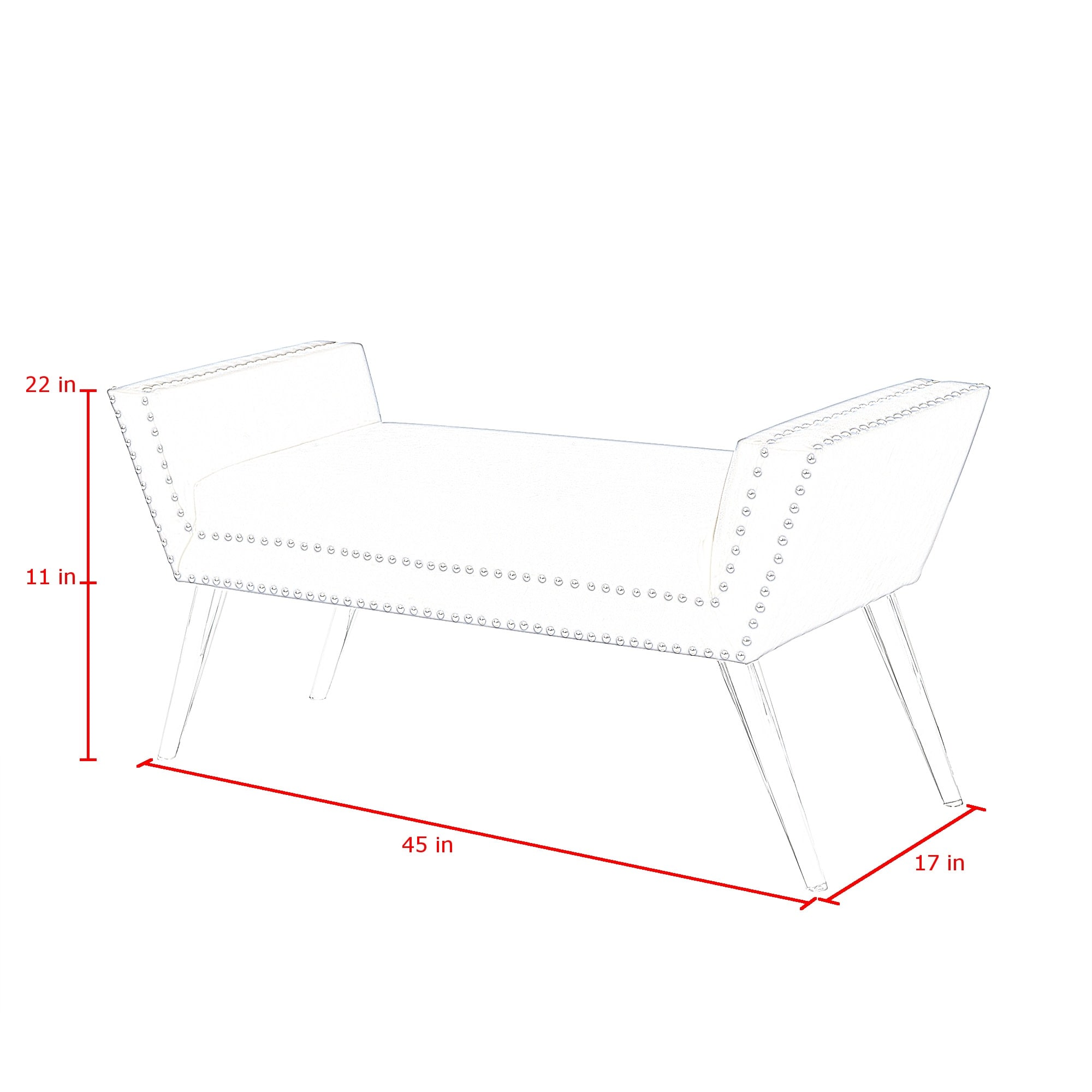 Inspired Home BN51-02NY-LS bench - View #7