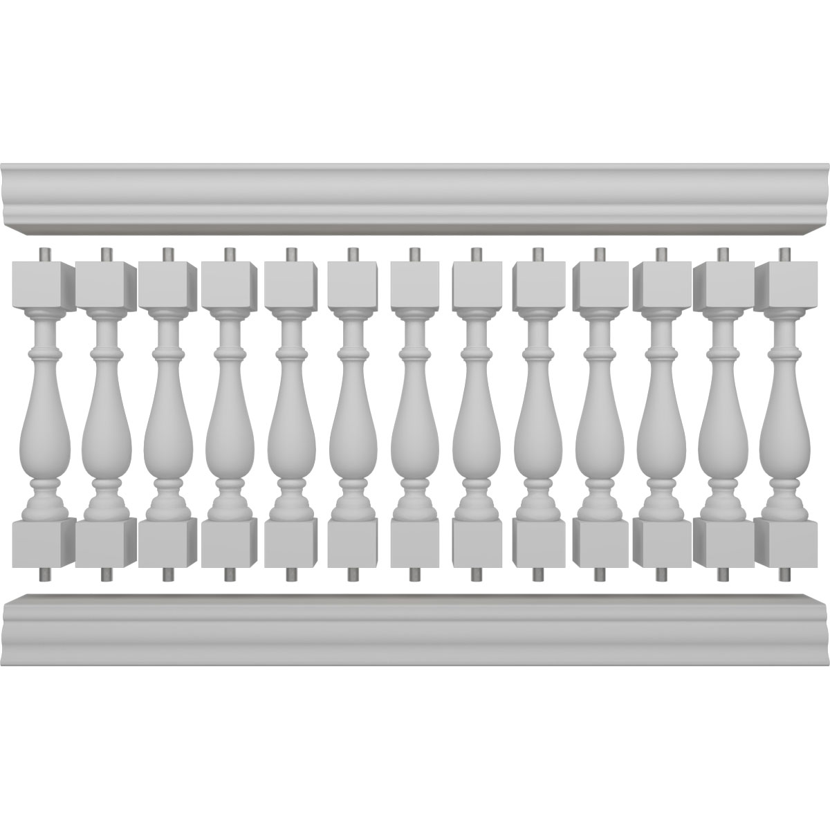 Ekena Millwork BALK41X072TRN railings - View #5