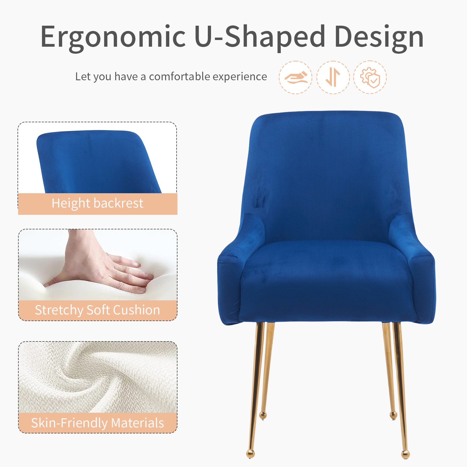 BWE A-9CHAIR-07-DBE Dining-Chairs - View #3