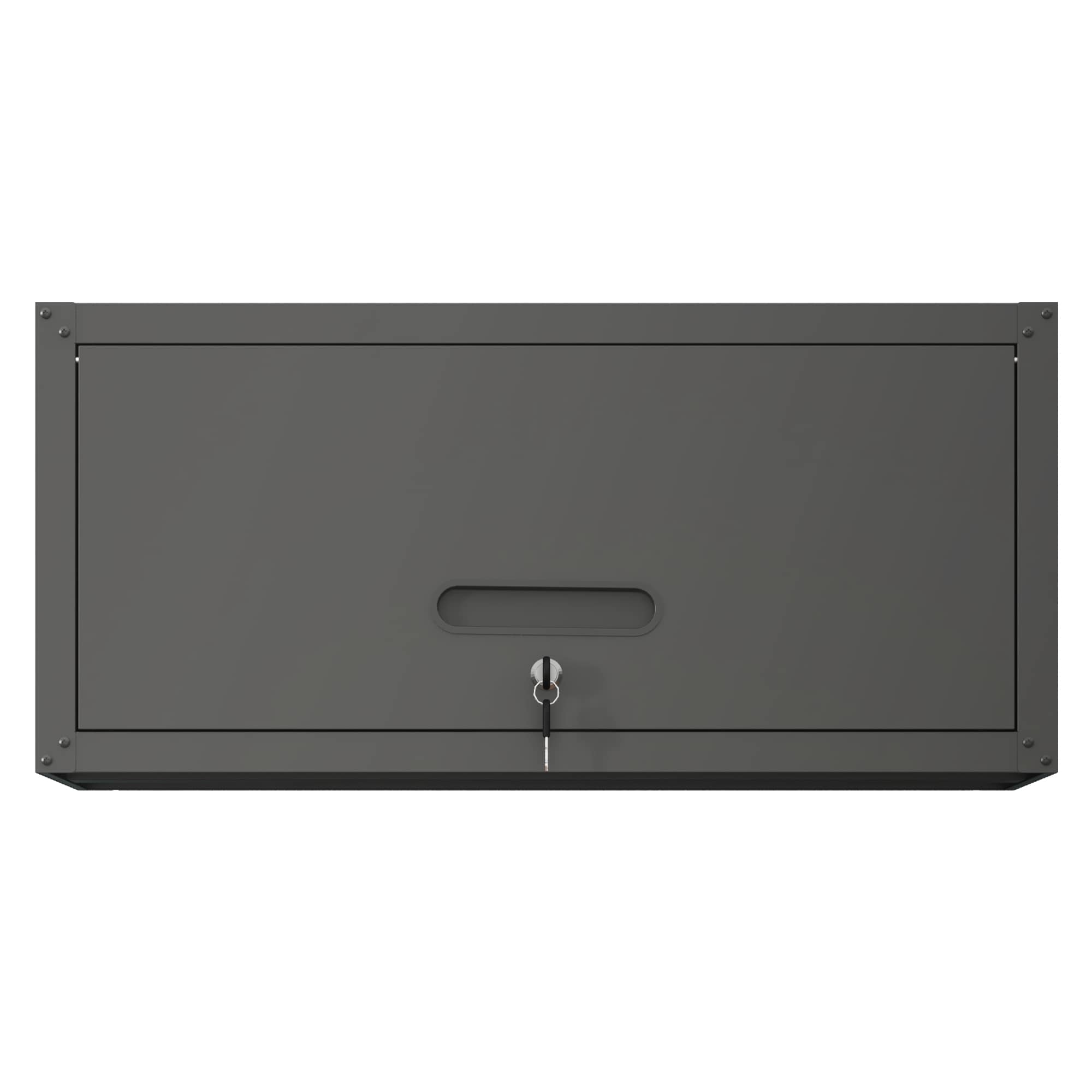 LOVMOR SF-R-T2398P236482 Heavy Duty Metal Wall Mounted Tool Storage Cabinet Steel Metal Garage Storage Cabinet for Garage Workshop Assembly Required