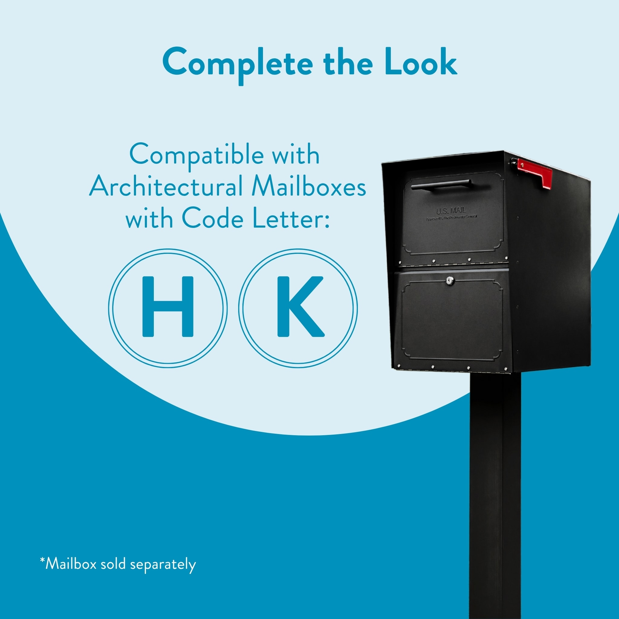Architectural Mailboxes 5105B Mailbox-Posts - View #4