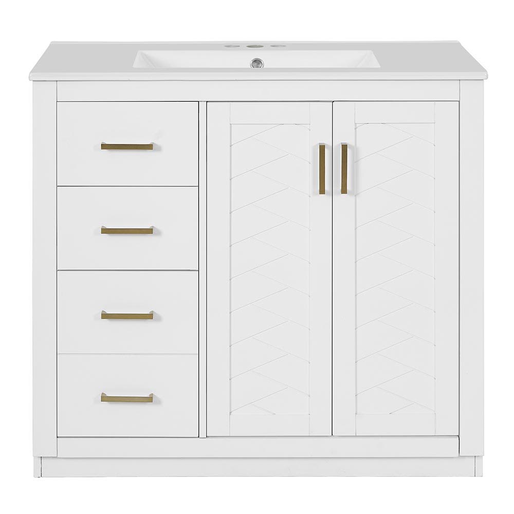JUJABU ZJBATHROOMVAN-3 Bath-Vanity-Combo - View #4