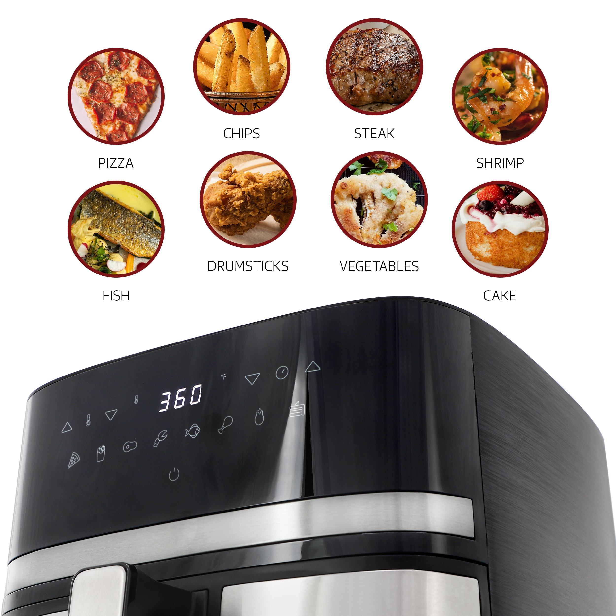 MegaChef 962123655M Air-Fryers - View #4