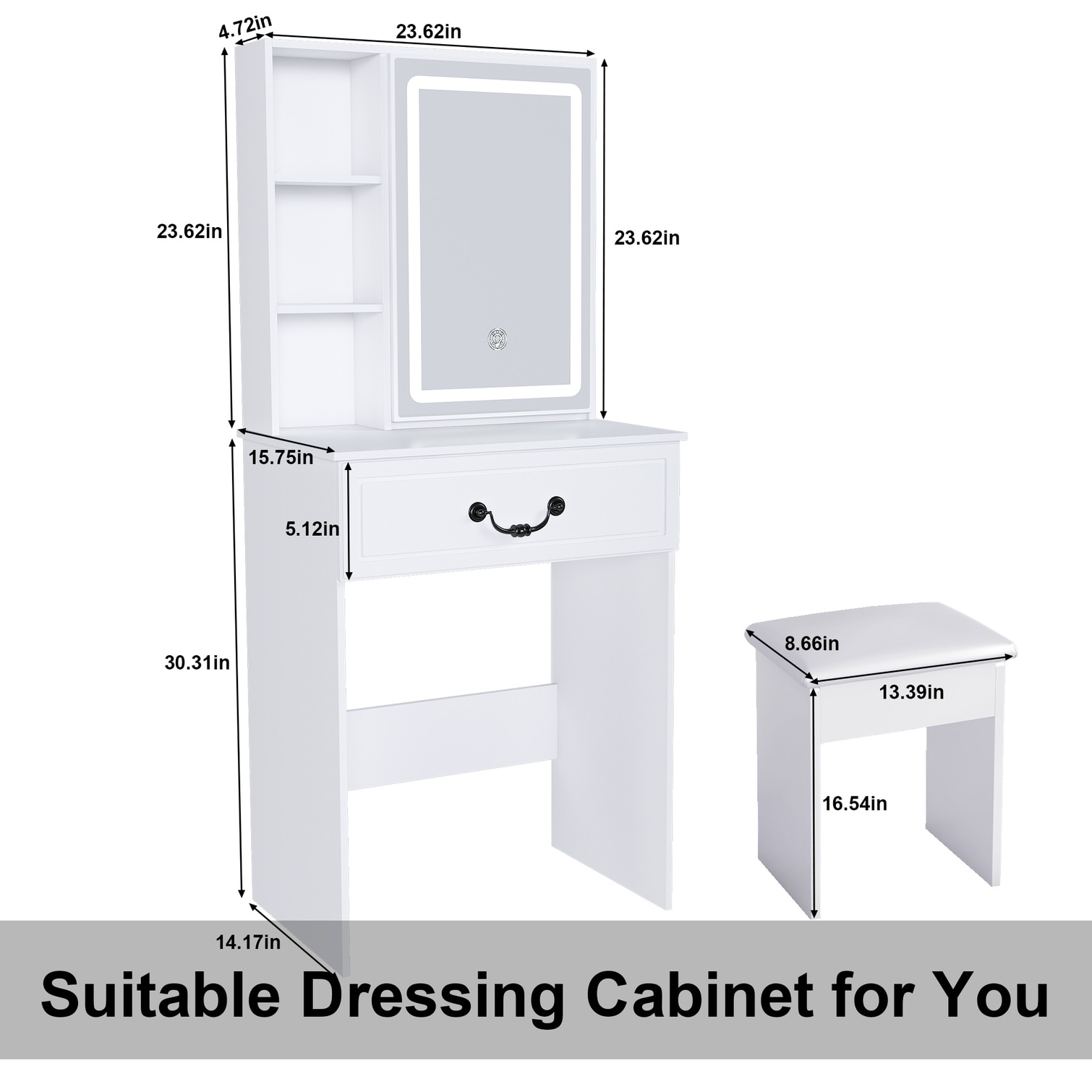 Naturefalls P1YW74C7H3AN Bedroom-Vanities - View #6