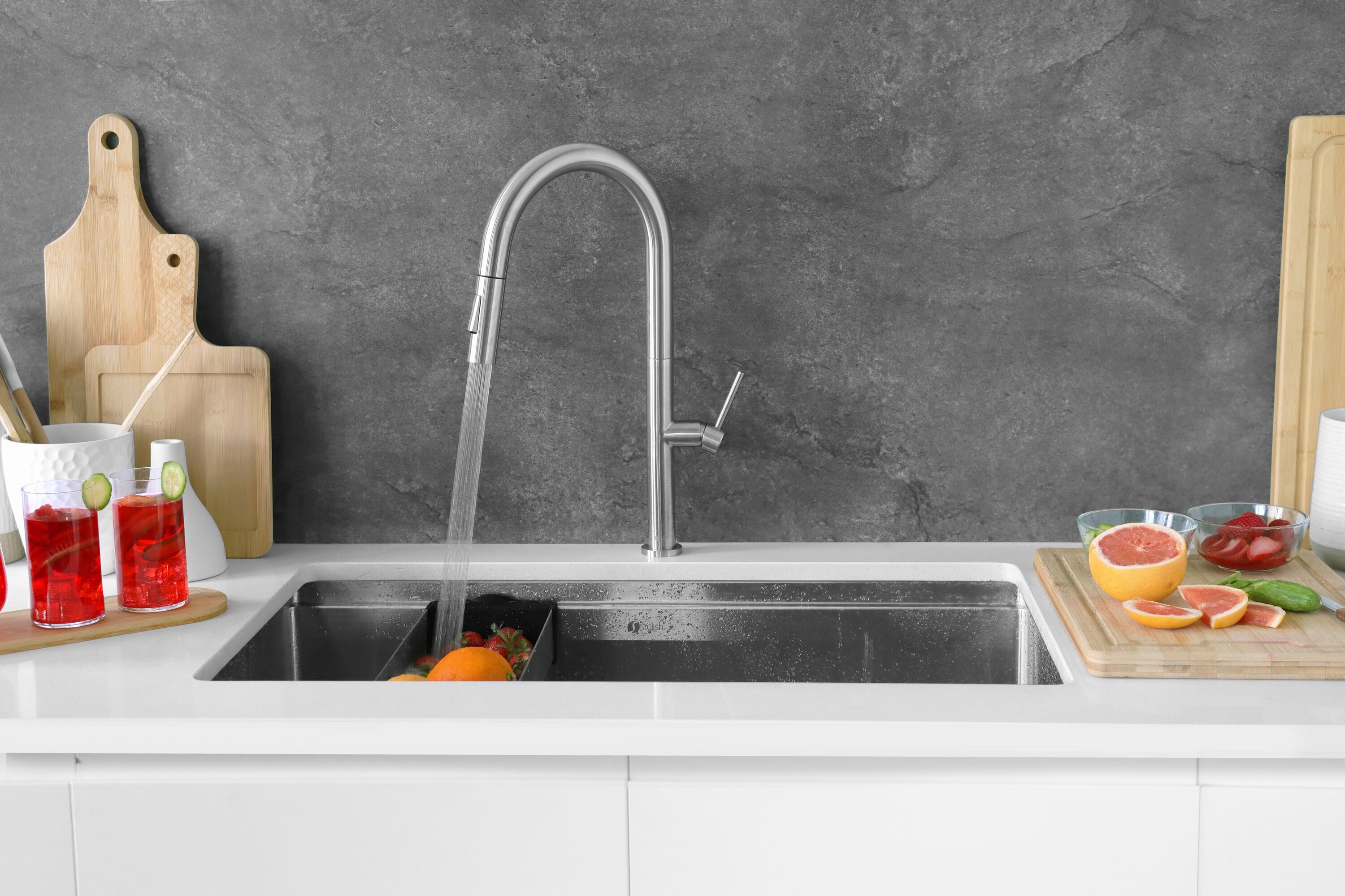 Stylish K-141B Kitchen-Faucets - View #2