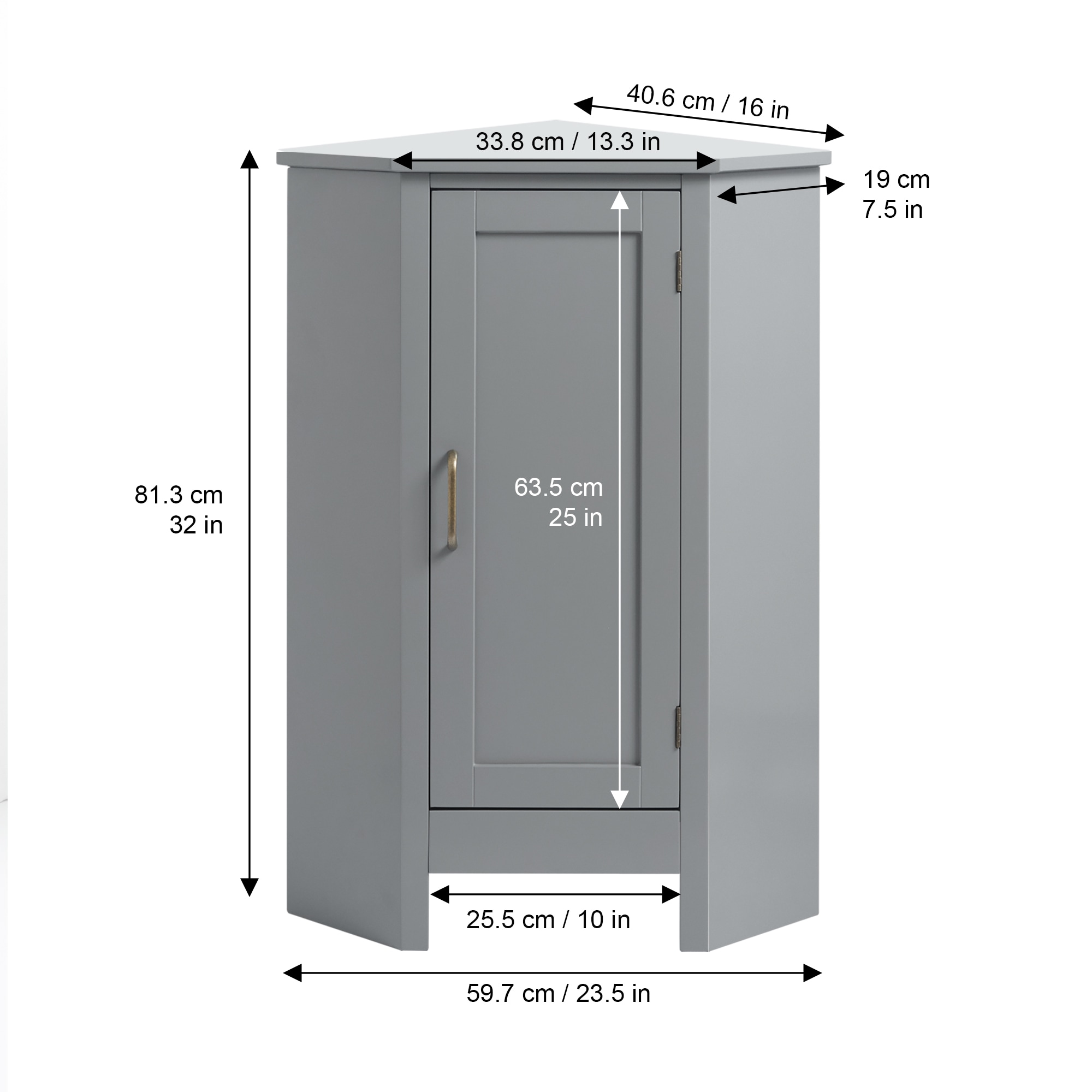Teamson Home EHF-F0020 Linen-Cabinets - View #4