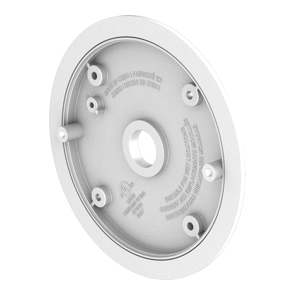 HALO TGS5S-KIT-MTGWH Halo Outdoor Tgs5s Series Floodlight Mounting Bracket For Surface Mount Junction Box- White