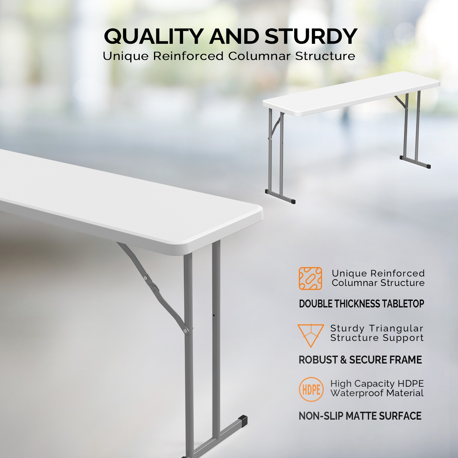 VINGLI LW-G56001464 Folding-Tables - View #3