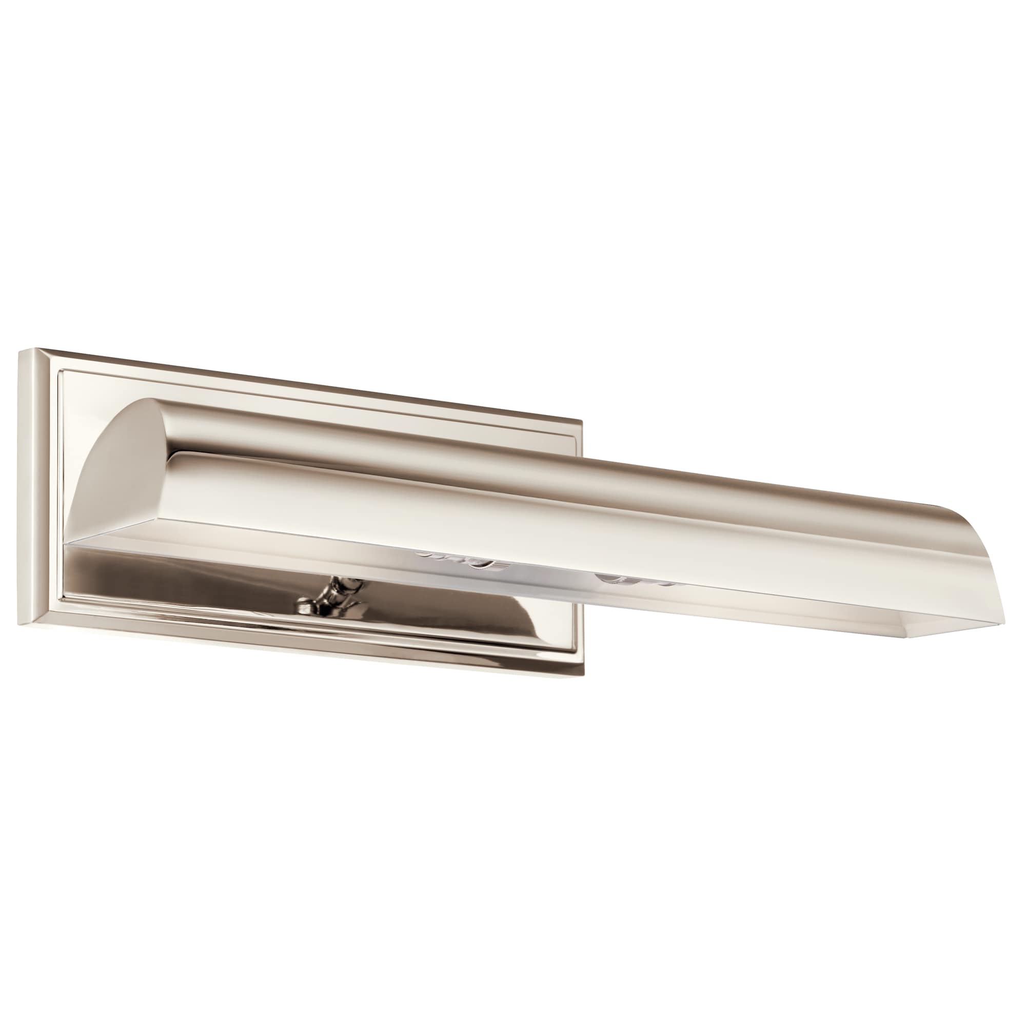 Kichler 52685PN Carston Polished Nickel Incandescent Hardwired Picture Light