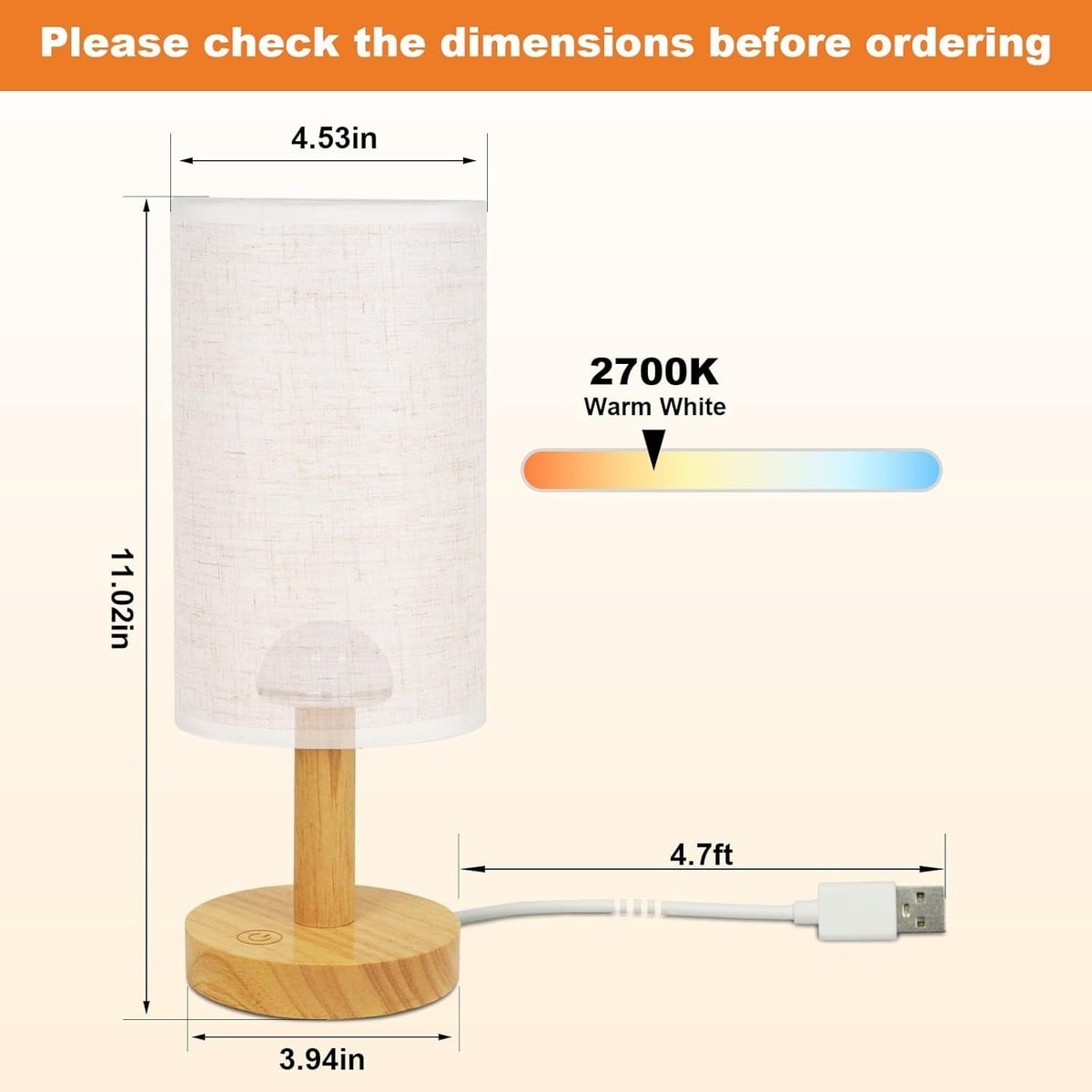 HEKCUIX SWUYIN-4975C3 Table-Lamps - View #3