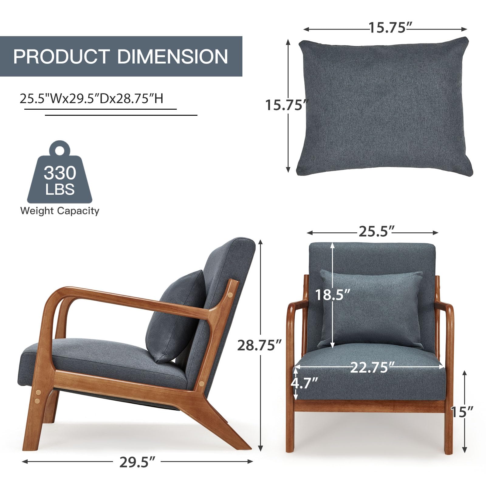 AECOJOY 13080BU-LS01 chairs - View #3