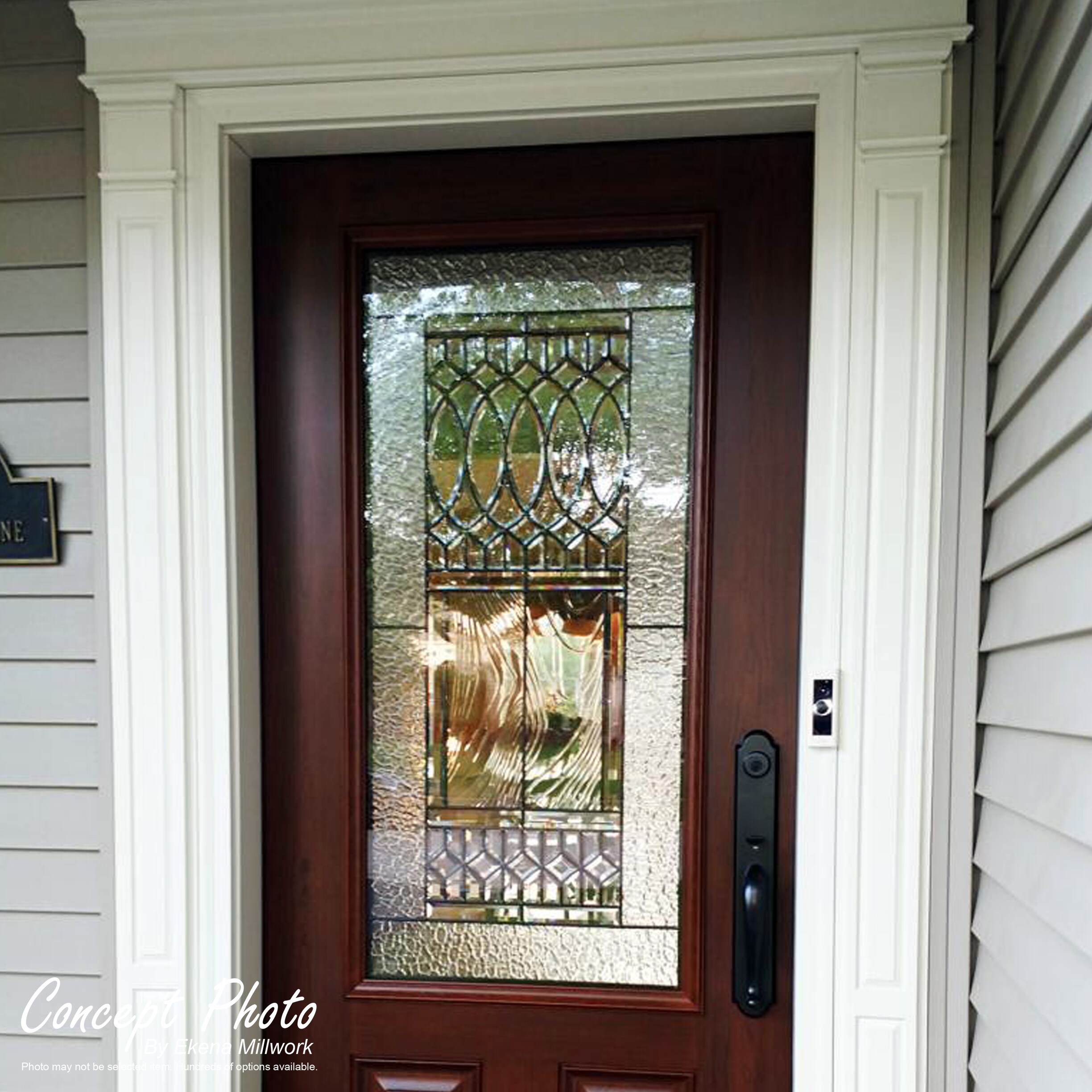 Ekena Millwork PILP04X090RP02-2 Entry-Door-Casing-Accents - View #15