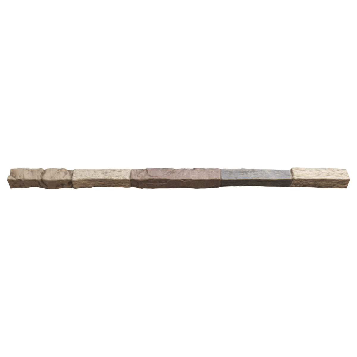 Ekena Millwork PNUTS02X48CO Universal Trim Sill 0.67 Square feet Colfax Faux stone veneer