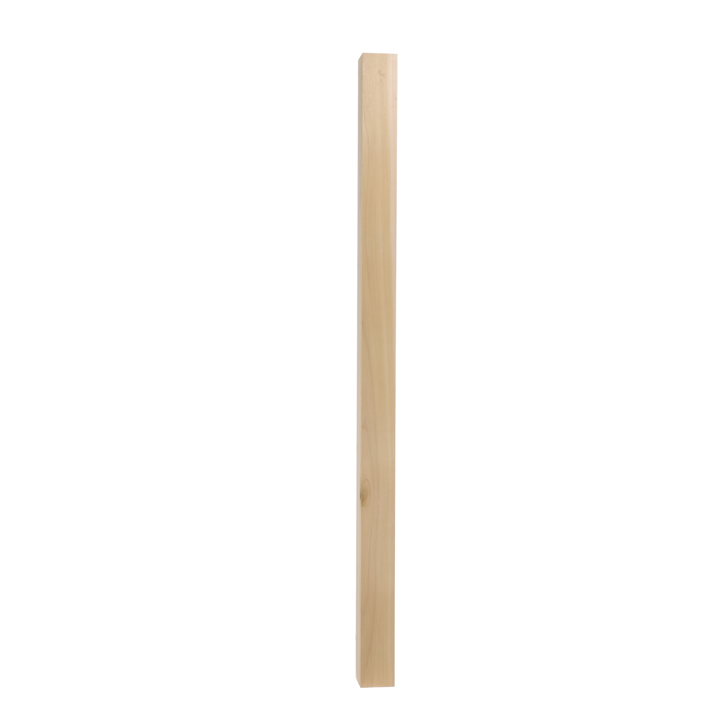 RELIABILT WG30054POP 3-in x 54-in Unfinished Poplar Universal Stair Newel Post