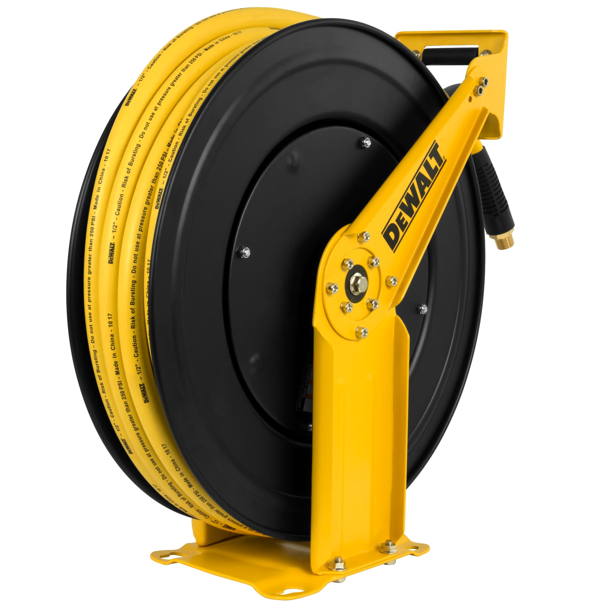 DEWALT 1/2 In. x 50 Ft. Double Arm Auto Retracting Air Hose Reel in the Air  Compressor Hoses department at