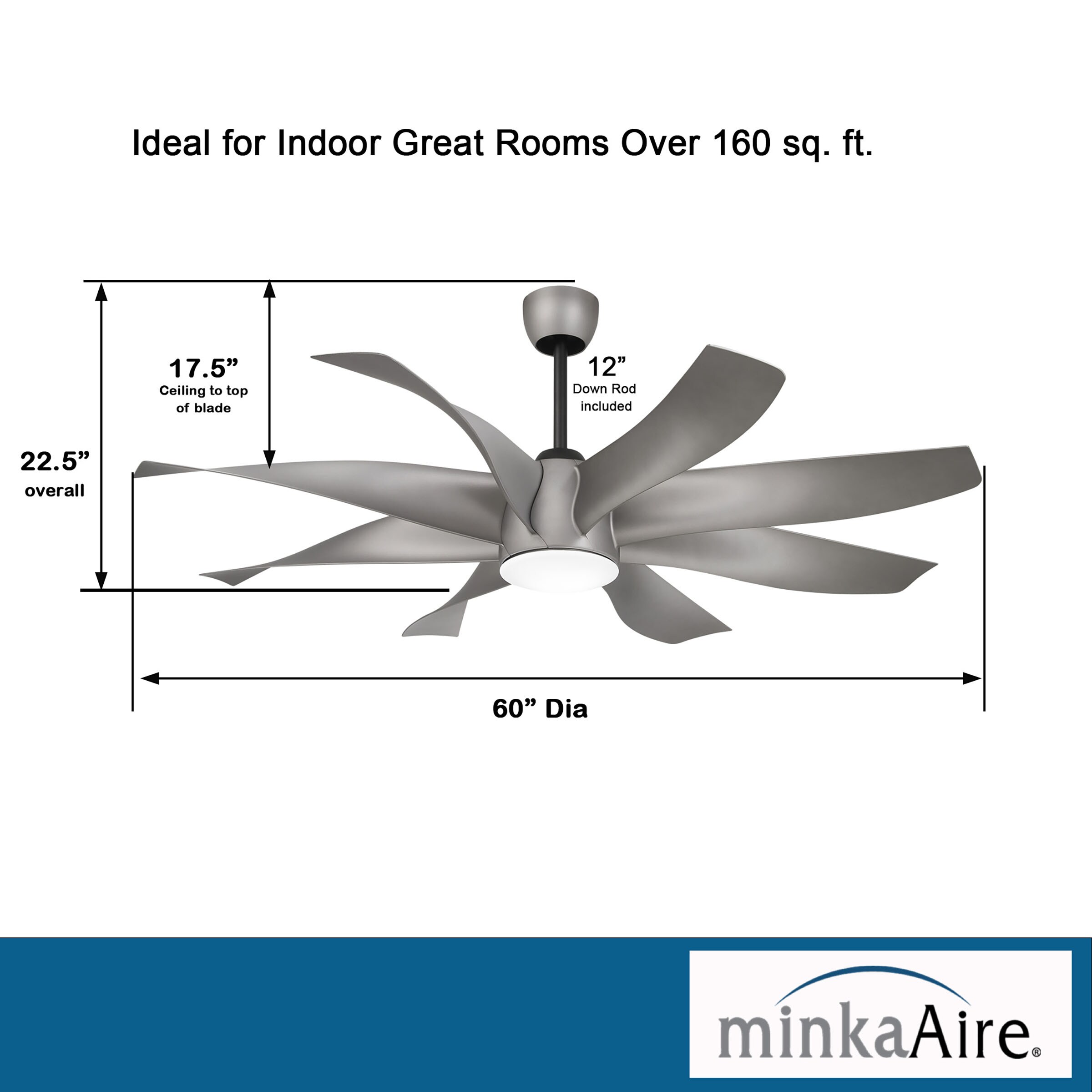 Minka Aire F788L-GS Ceiling-Fans - View #10