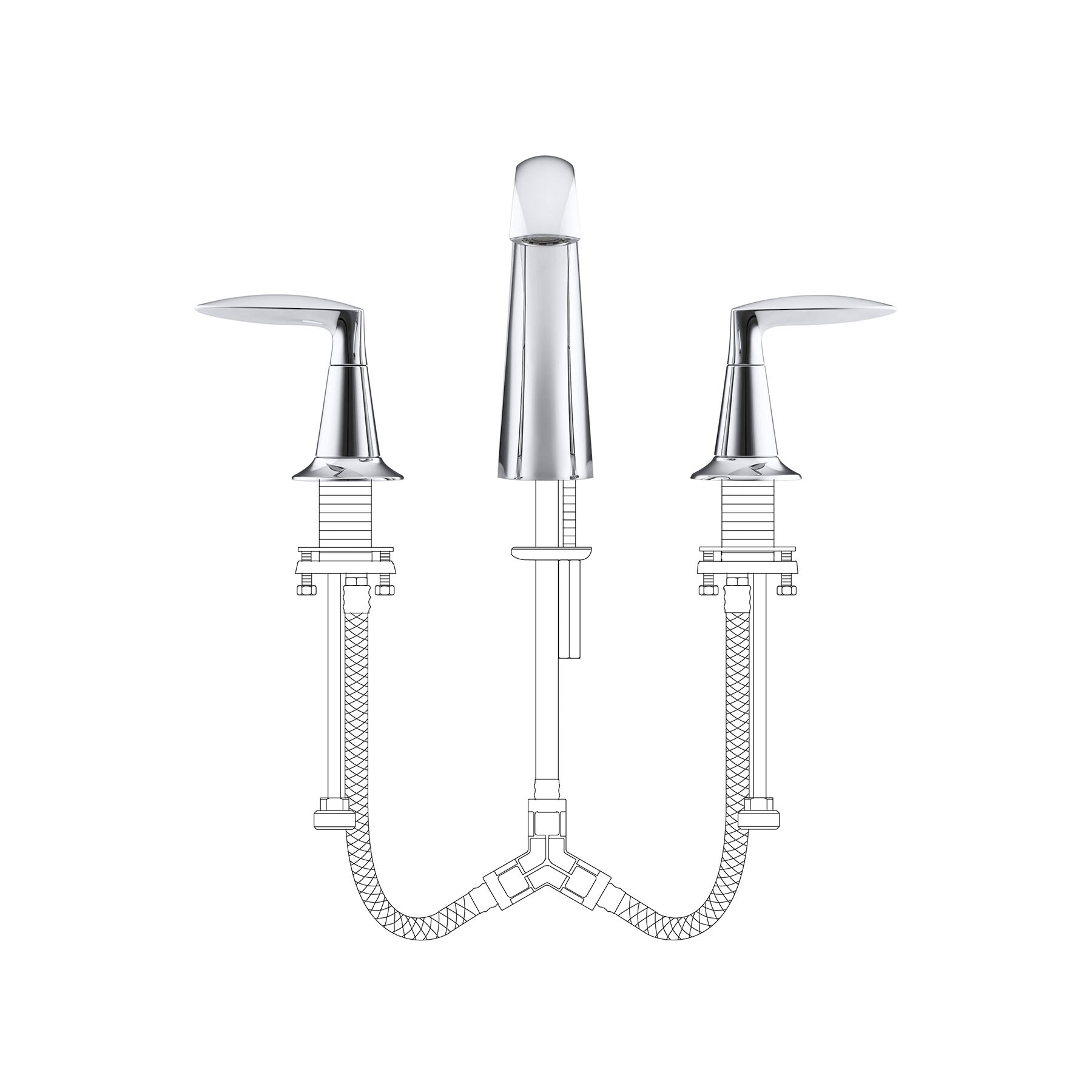 KOHLER 45102-4-CP Lavatory-Faucets - View #8