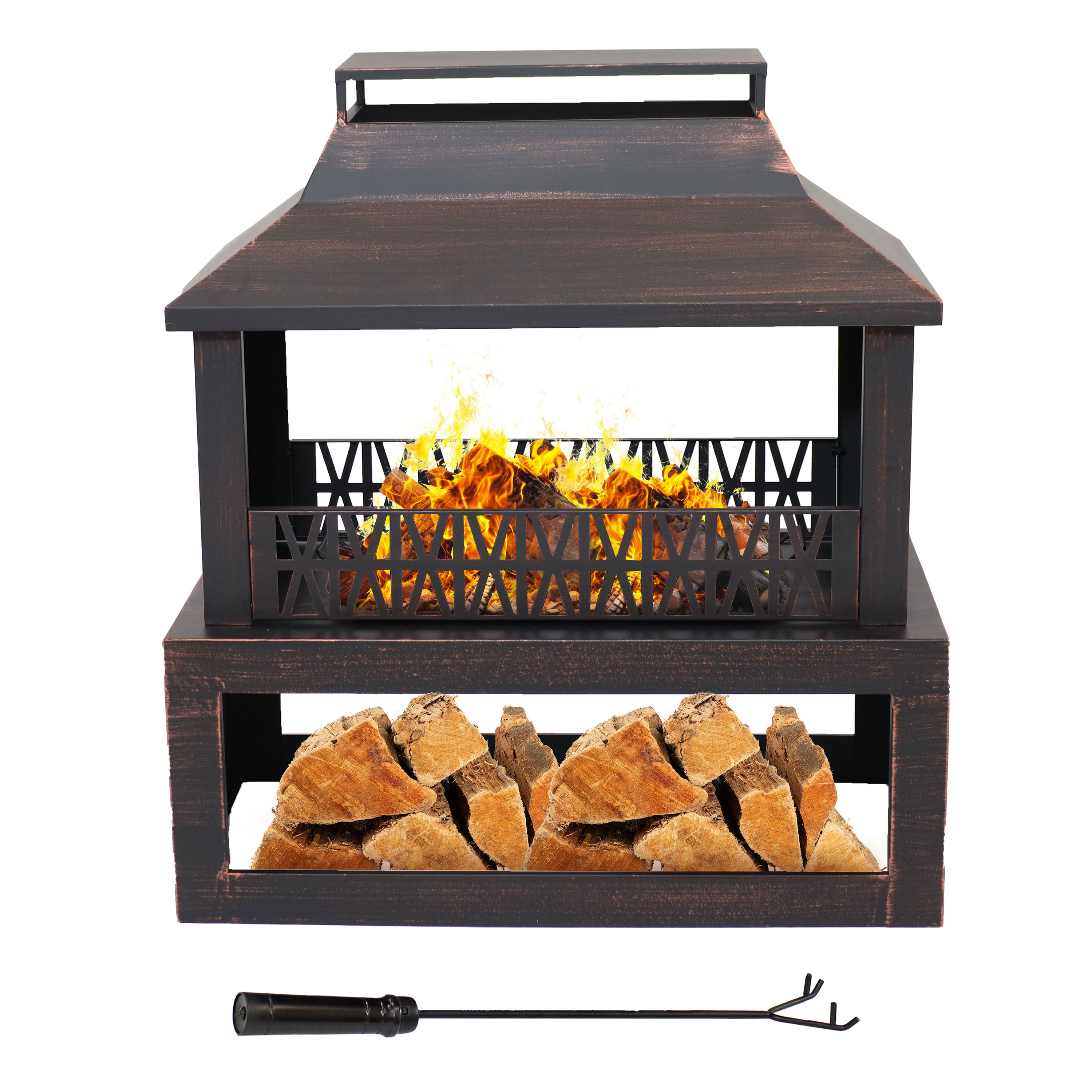 Sunnydaze Decor FSN-748 Outdoor-Woodburning-Firepits - View #2
