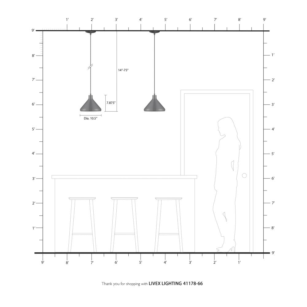 Livex Lighting 41178-66 Pendant-Lights - View #14
