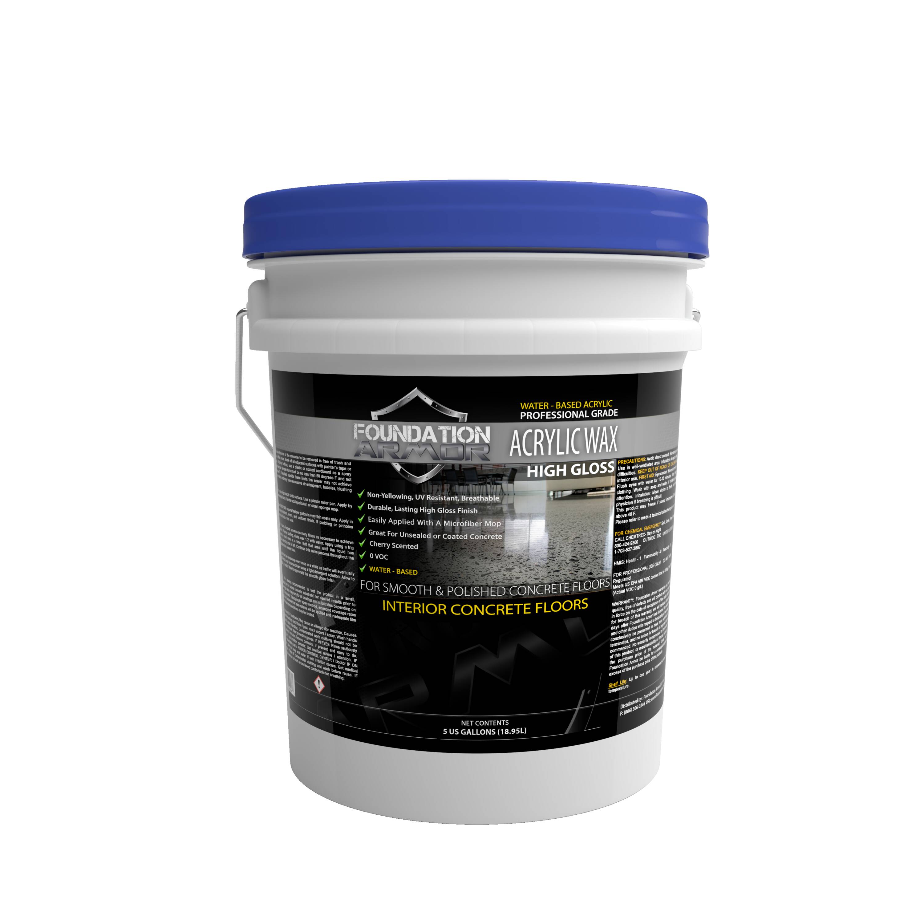 Water based Acrylic Sealer for Polished concrete floors