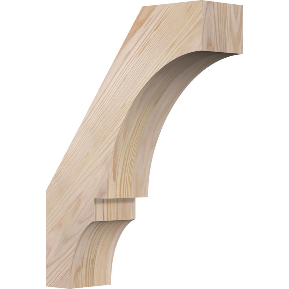 Ekena Millwork BRC04X12X16BOA00SDF 3-1/2-in x 12-in x 16-in Douglas Fir Unfinished Wood Balboa Smooth Knee Brace