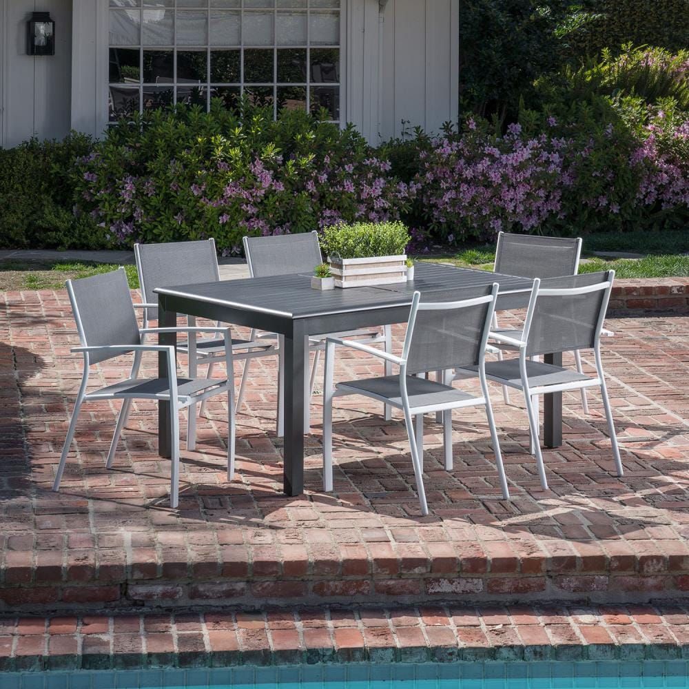 Hanover CAMDN7PC-WHT Patio-Dining-Sets - View #11