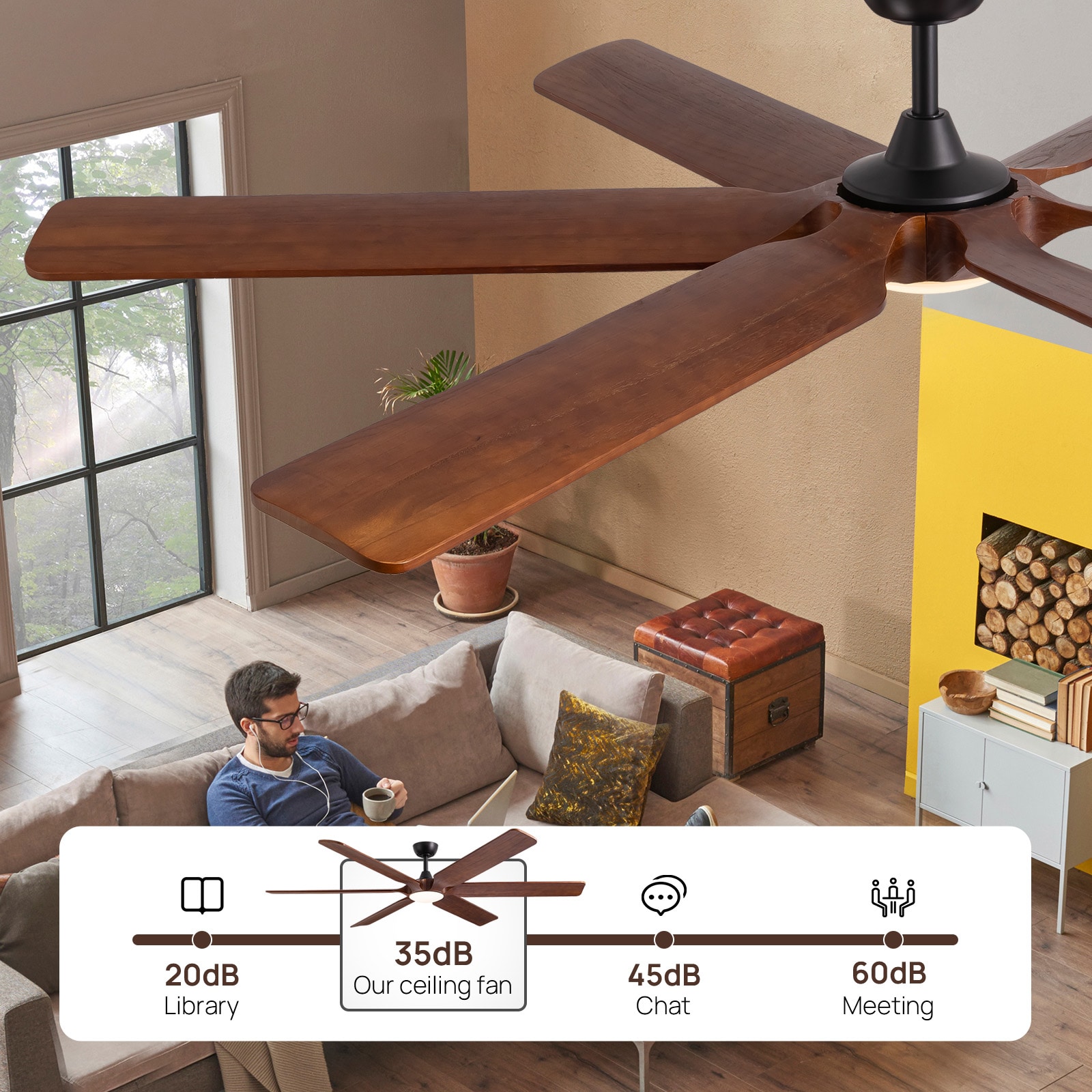 SILJOY WY-011D-72-01 Ceiling-Fans - View #3