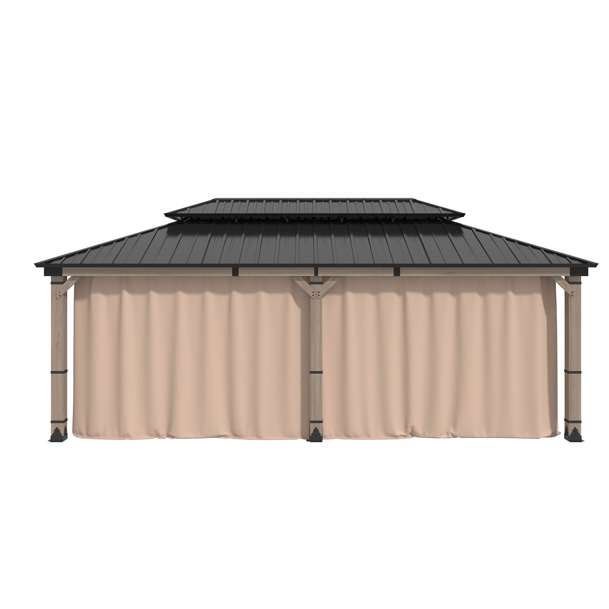 Boyel Living BL-KTSC20SND Wood-Resin-Gazebos - View #3