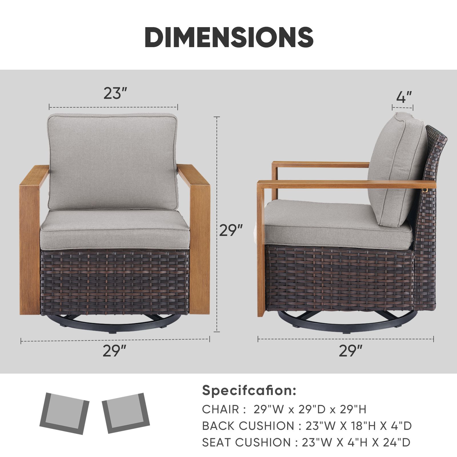  PA136-3 Patio-Chairs - View #8