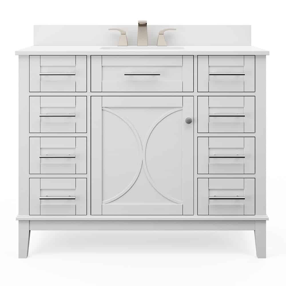 allen + roth LWSK42VW Bath-Vanity-Combo - View #7