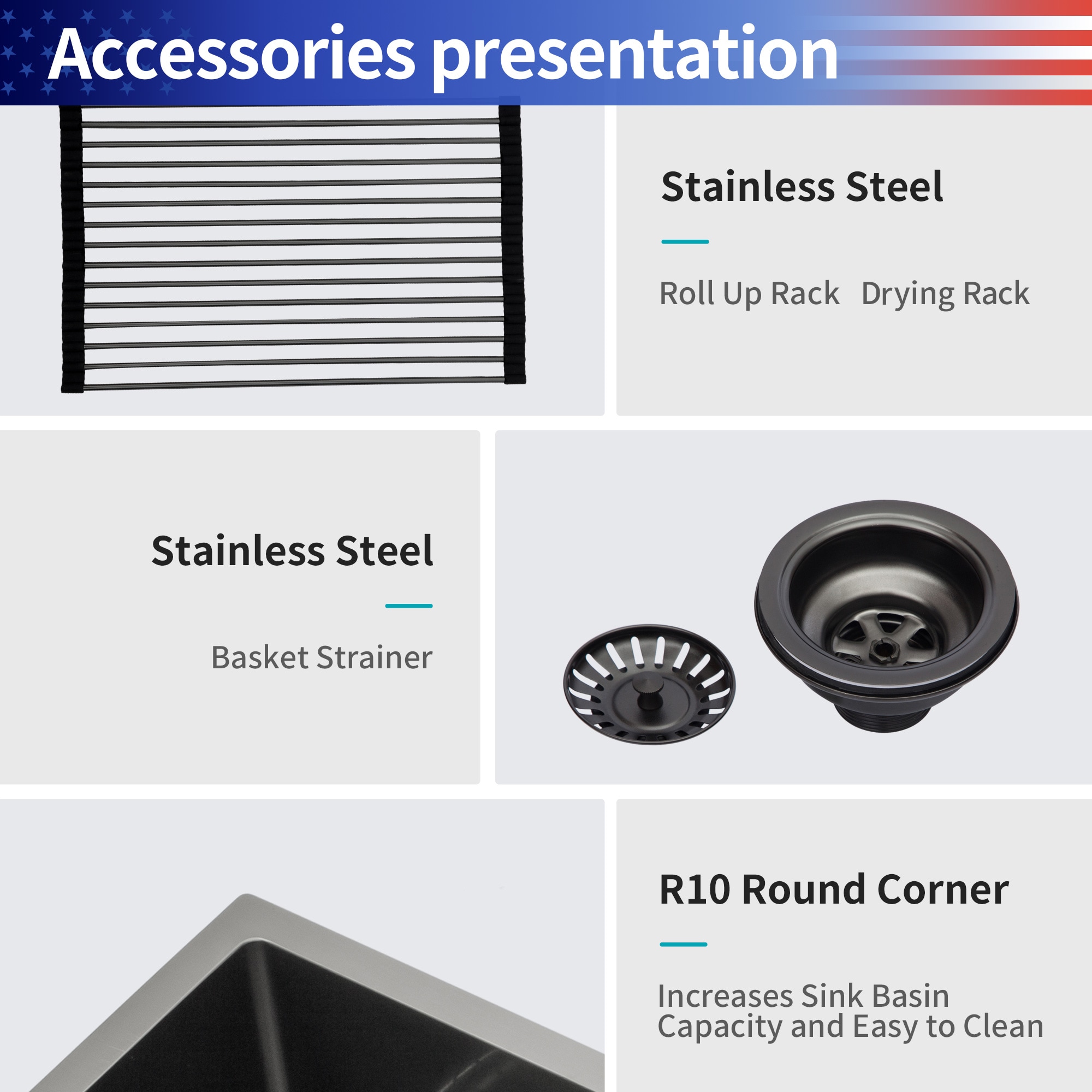 Rainlex RX-SS26-1517B Kitchen-Sinks - View #7